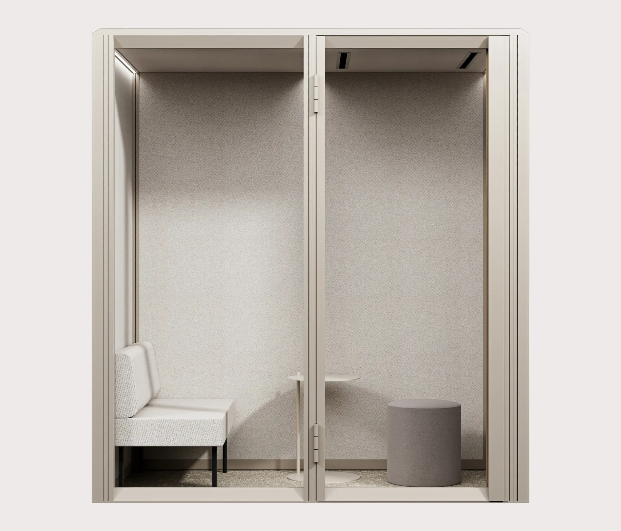 Mute Lab Modular MUTE MODULAR ACOUSTIC POD, MEET 2X1 - Office Pods from Mute | Architonic