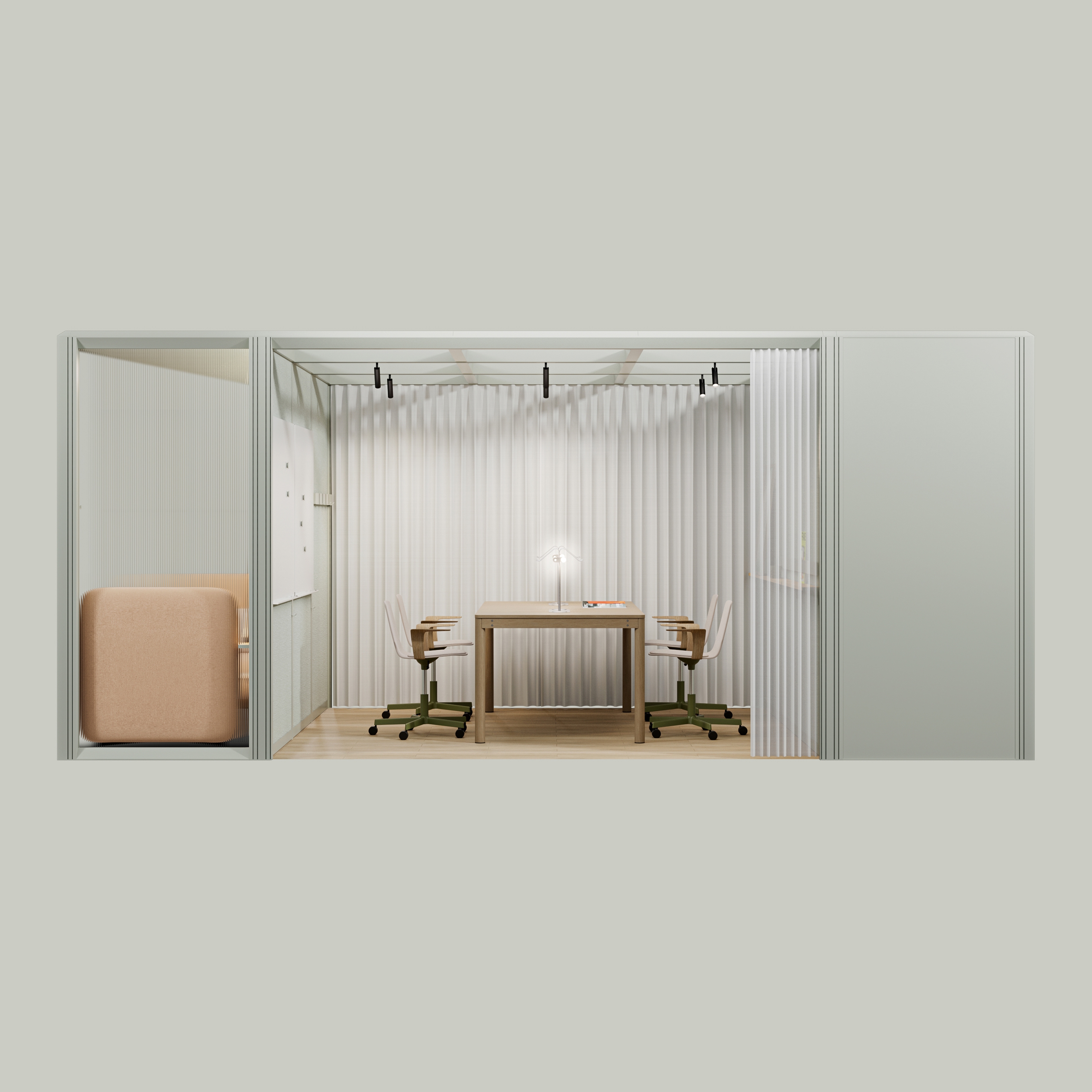 Display product Mute Modular Multifunctional Hub: Lounge + Work + Support from manufacturer Mute