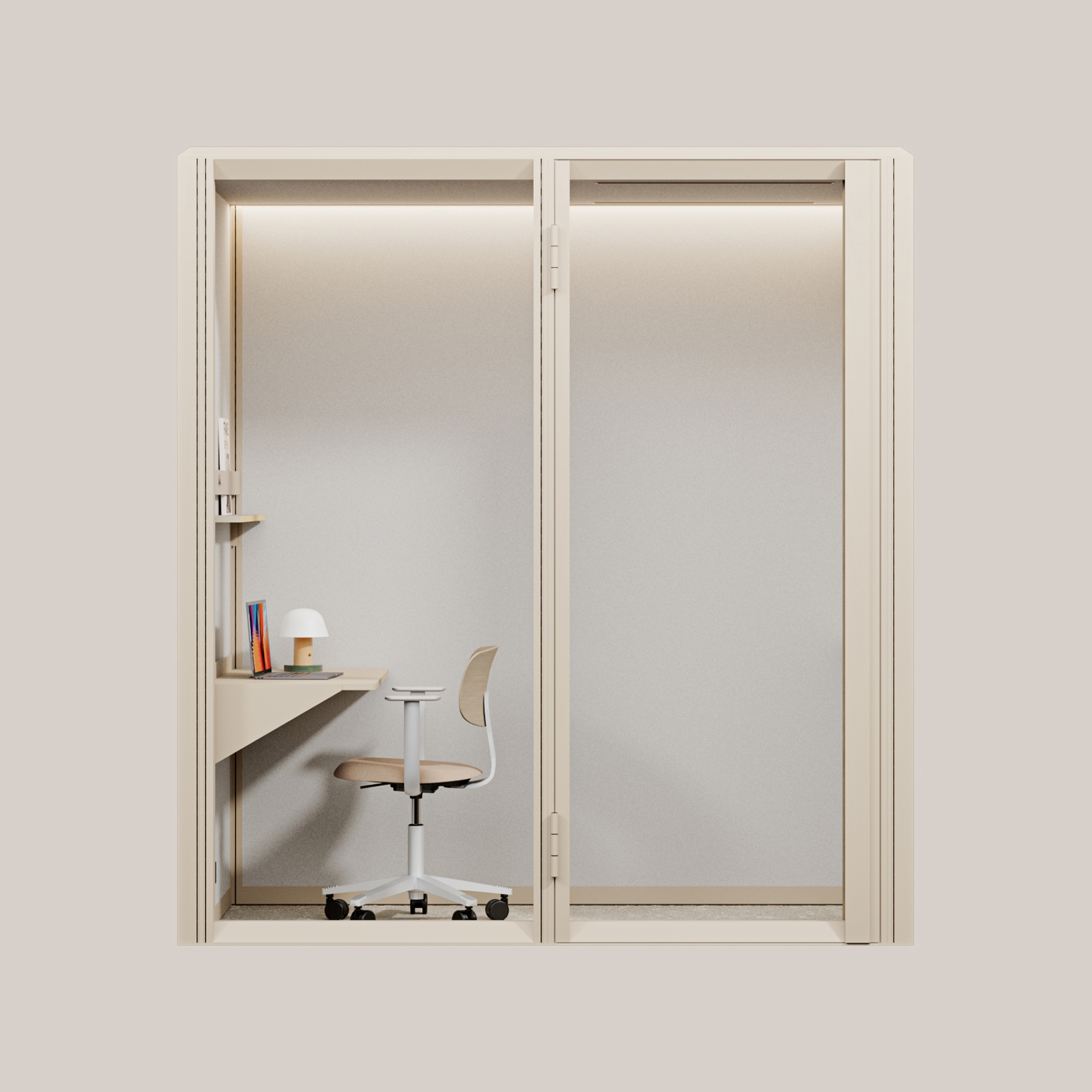 Display product Mute Modular Acoustic Pod, Work 2x1 from manufacturer Mute
