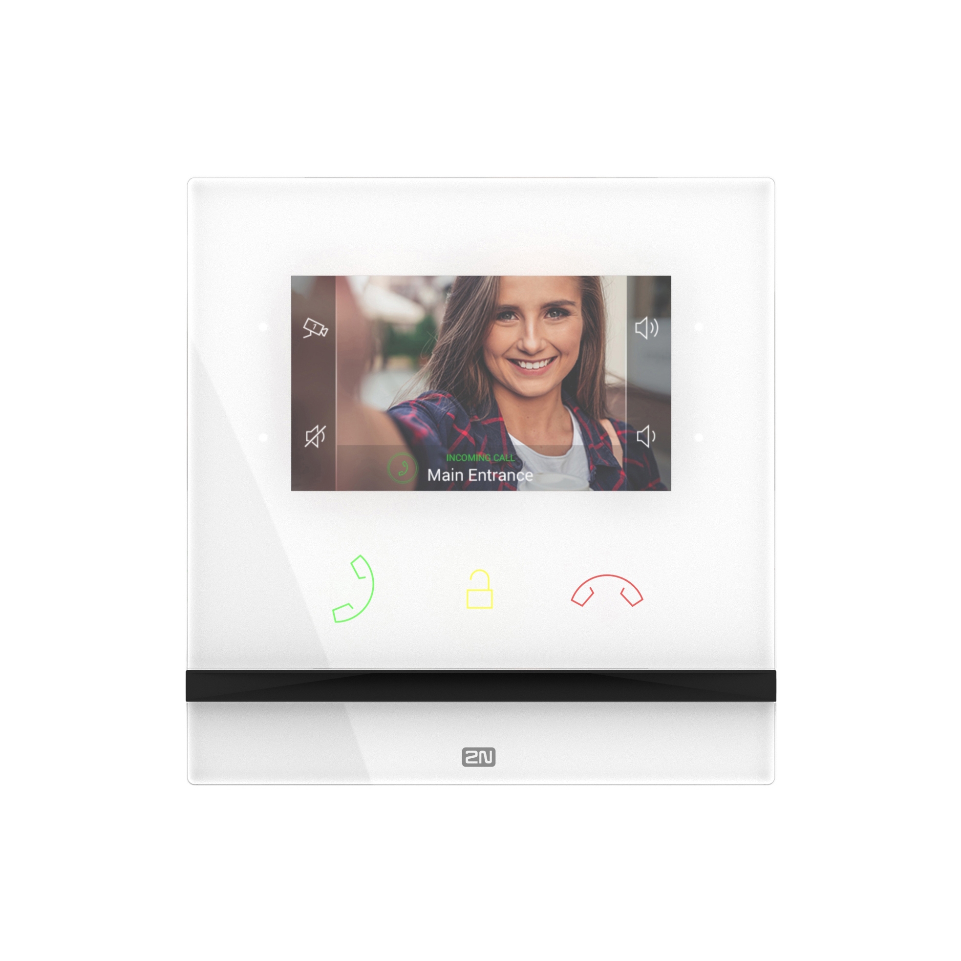 Display product 2N® Indoor Compact white from manufacturer 2N Telekomunikace