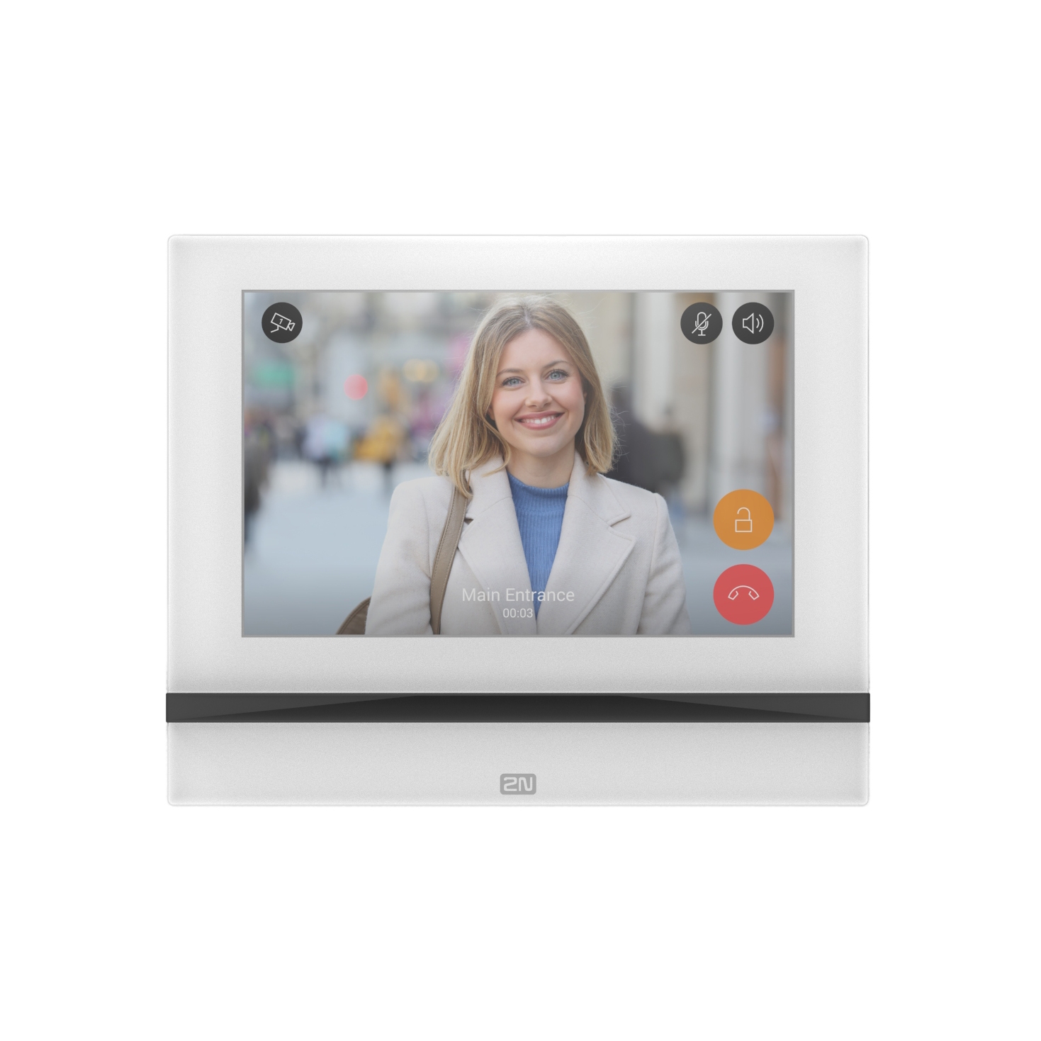Display product 2N® Indoor View – White Version from manufacturer 2N Telekomunikace