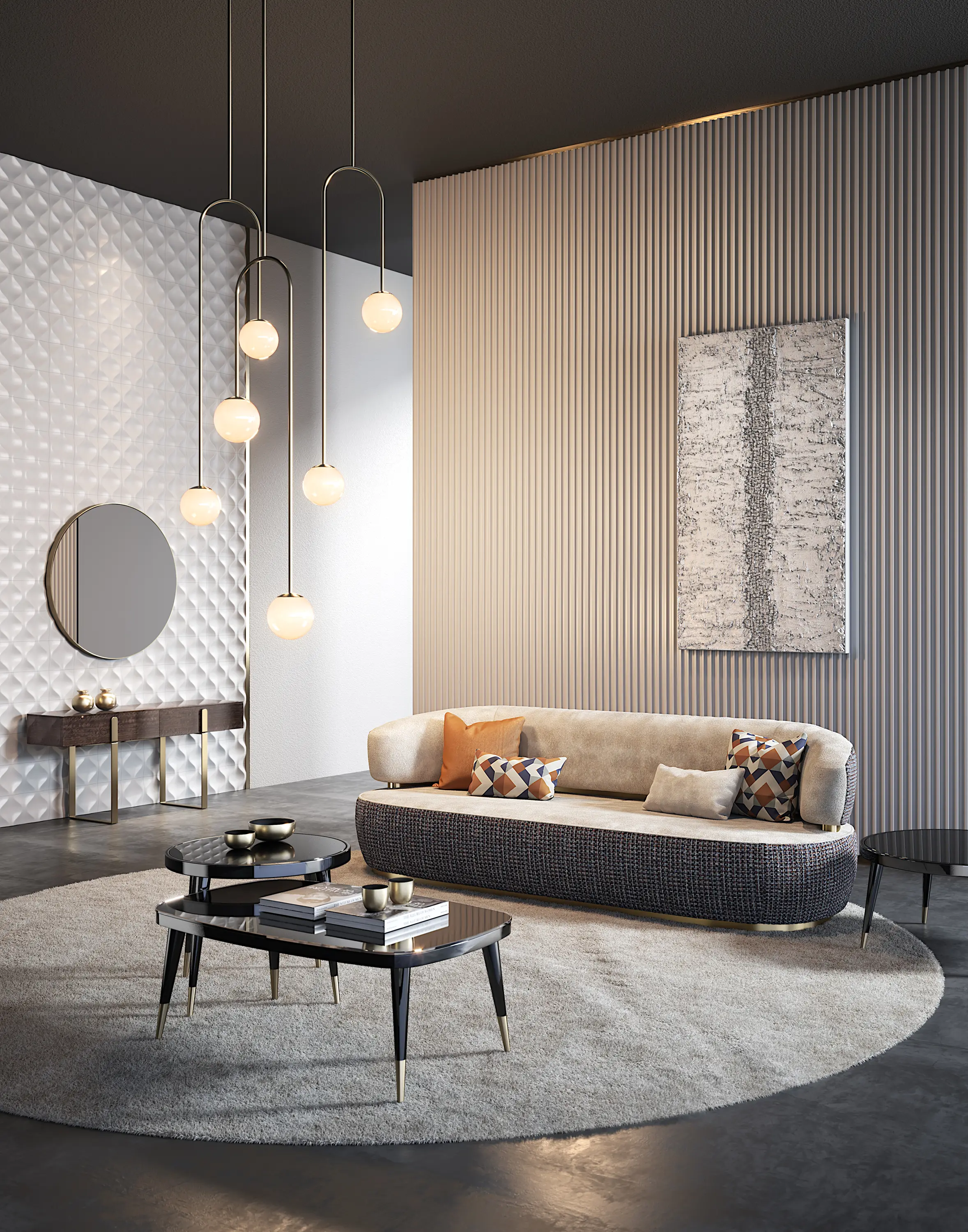 Atmosphera - Black Tie D90 Coffee Table