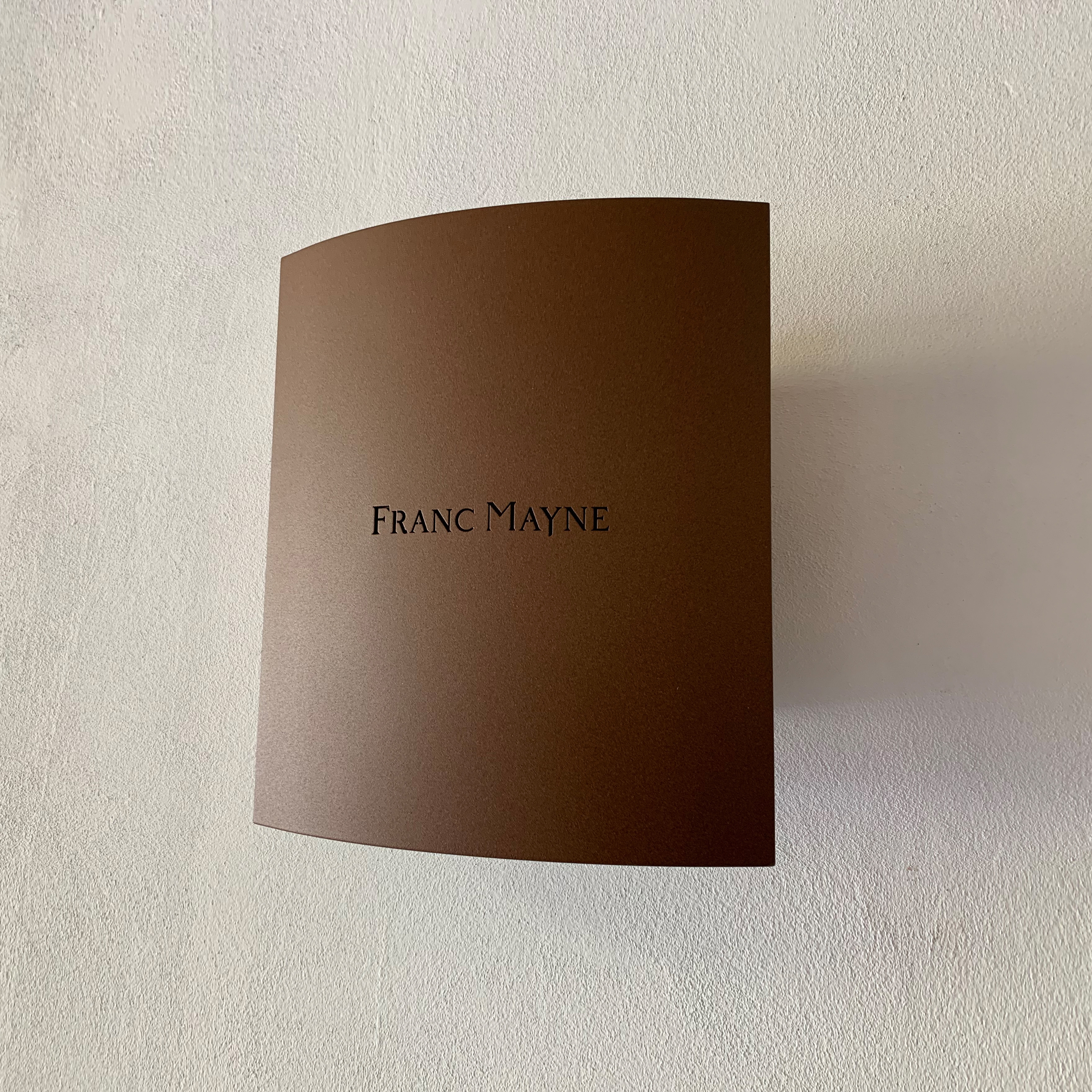 Display product LED wall lamp | FRANC MAYNE from manufacturer LYX Luminaires