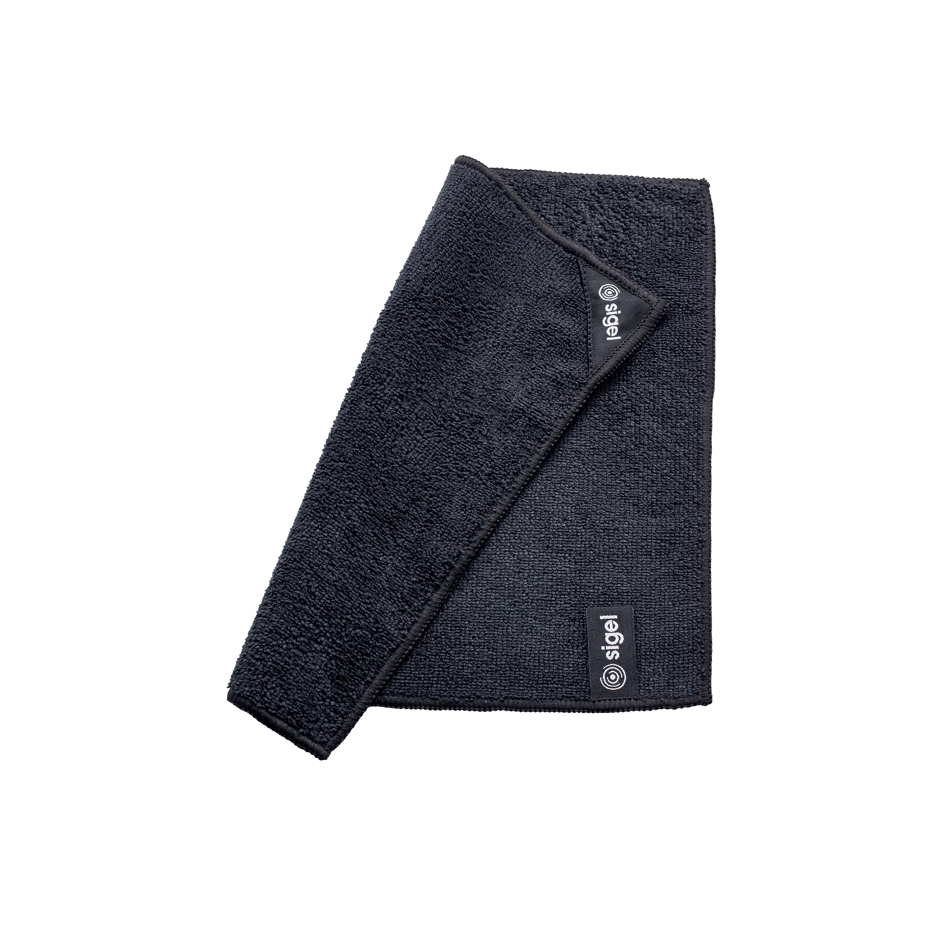 Display product Magnetic cleaning cloth, 25 x 25 cm, black from manufacturer Sigel