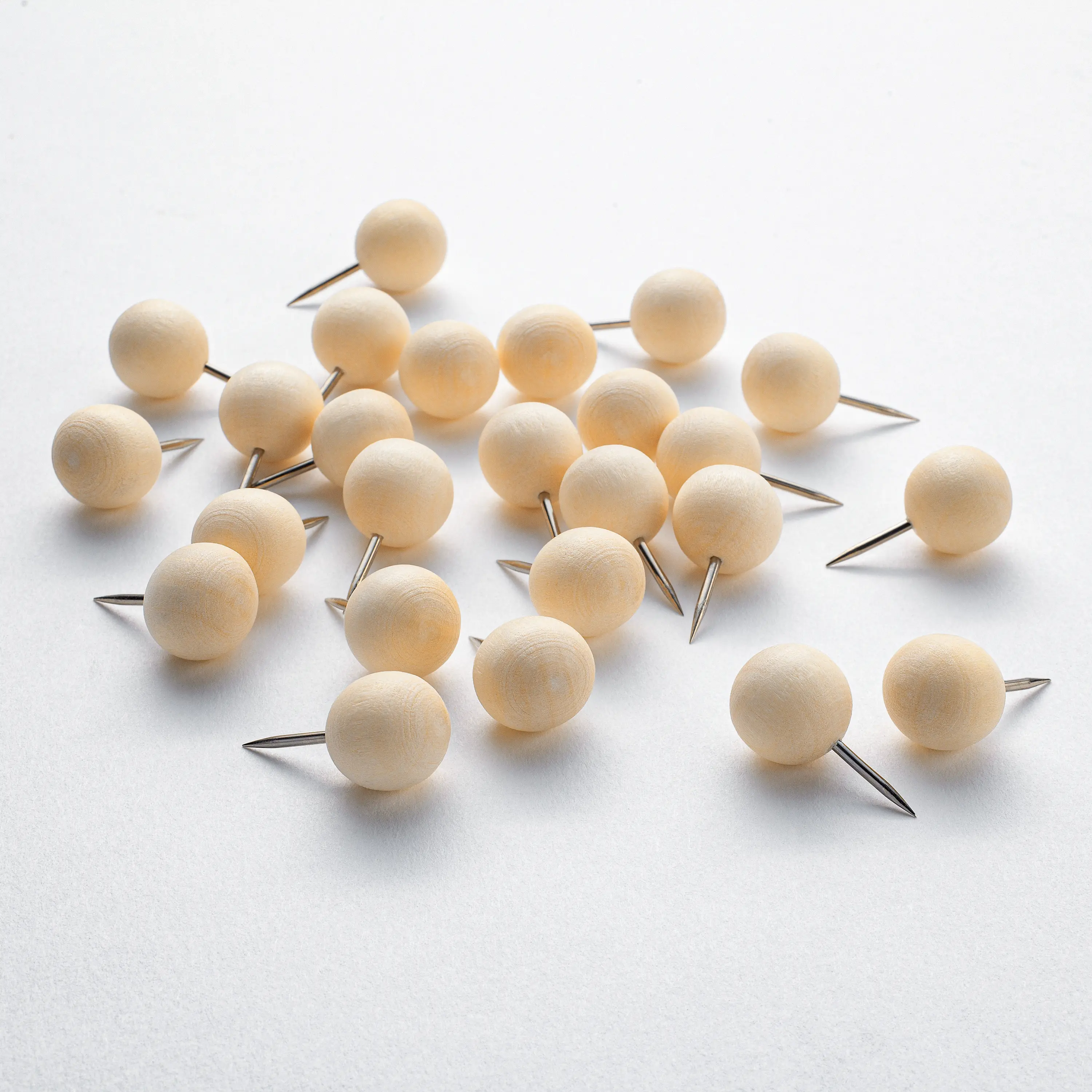 Sigel - Épingles en bois, beige, 25 pièces