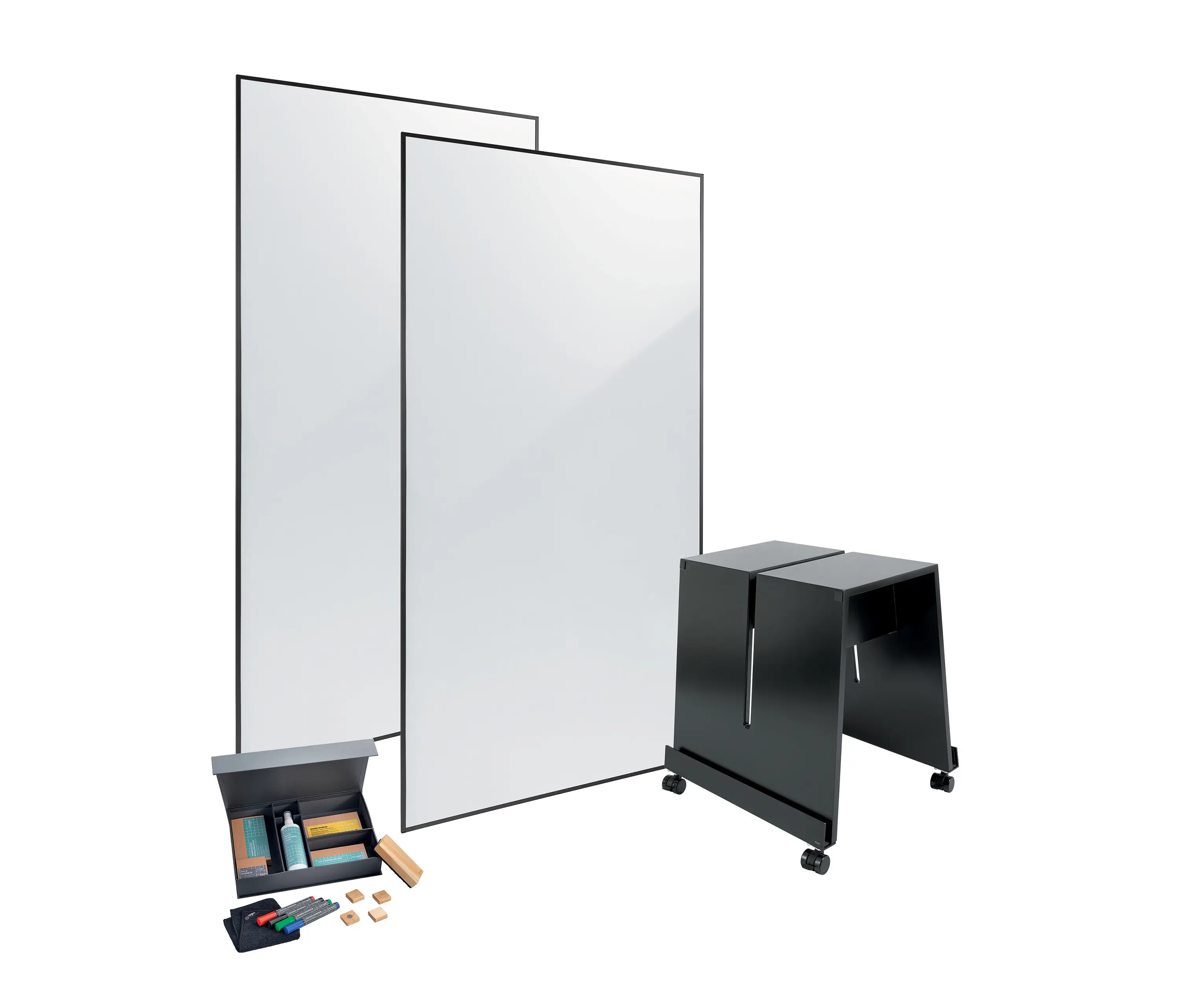 Sigel - Meet up-Bundle Whiteboards Black