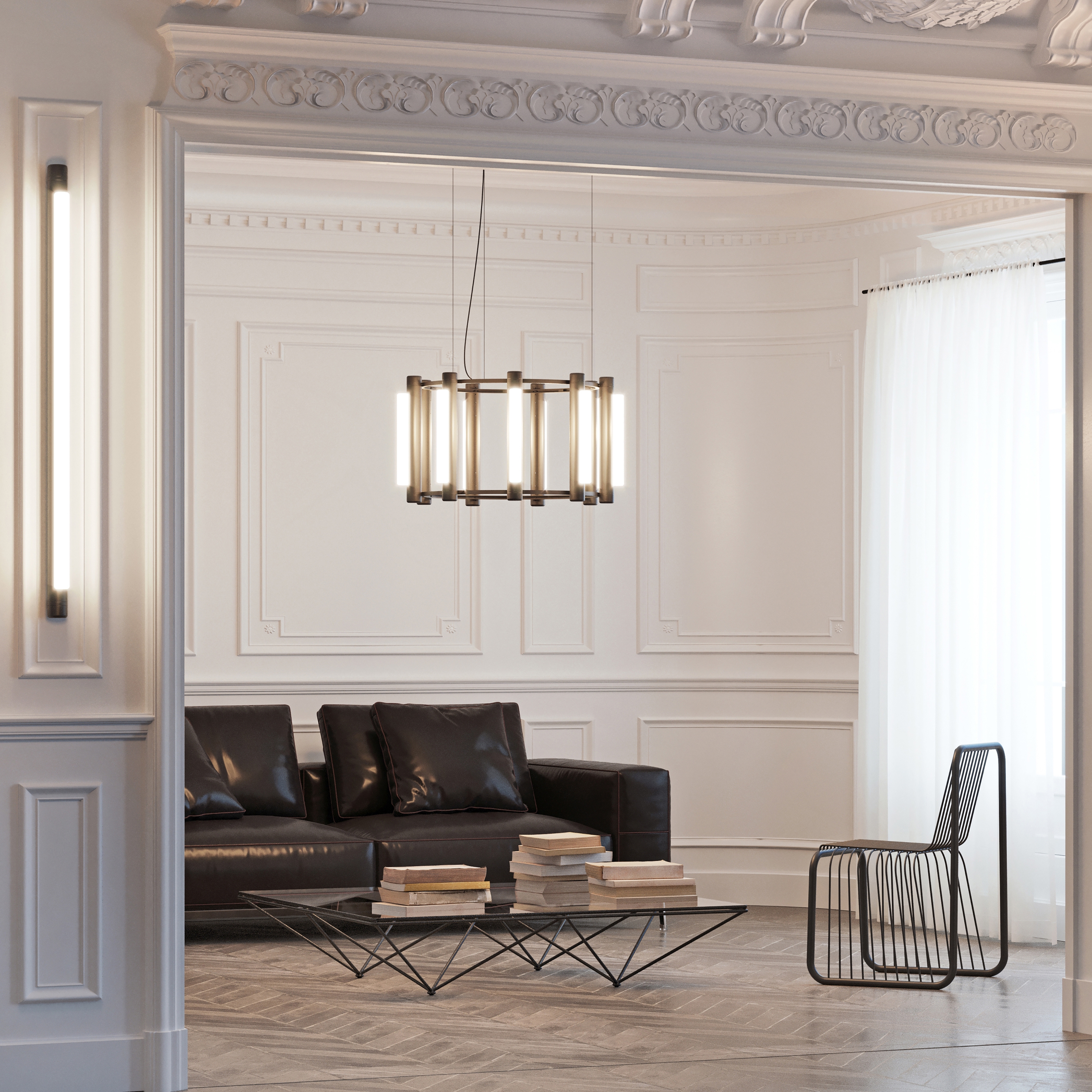 Mostra il prodotto Pipeline Chandelier 2 del produttore A-N-D