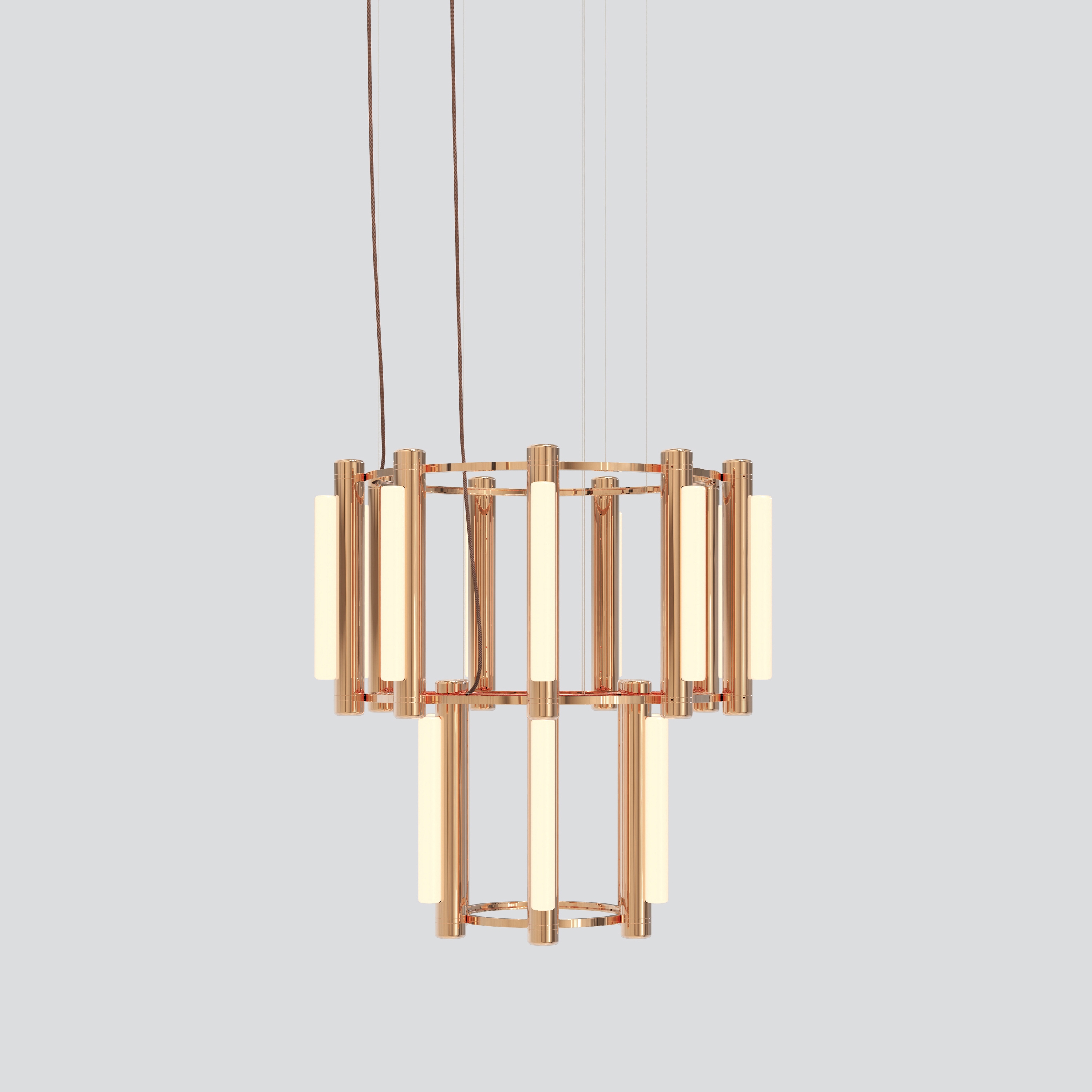 Mostra il prodotto Pipeline Chandelier 7 del produttore A-N-D
