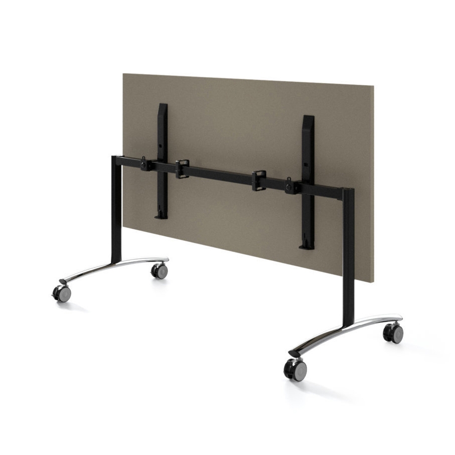 Display product Archimede folding table with castors from manufacturer Ibebi
