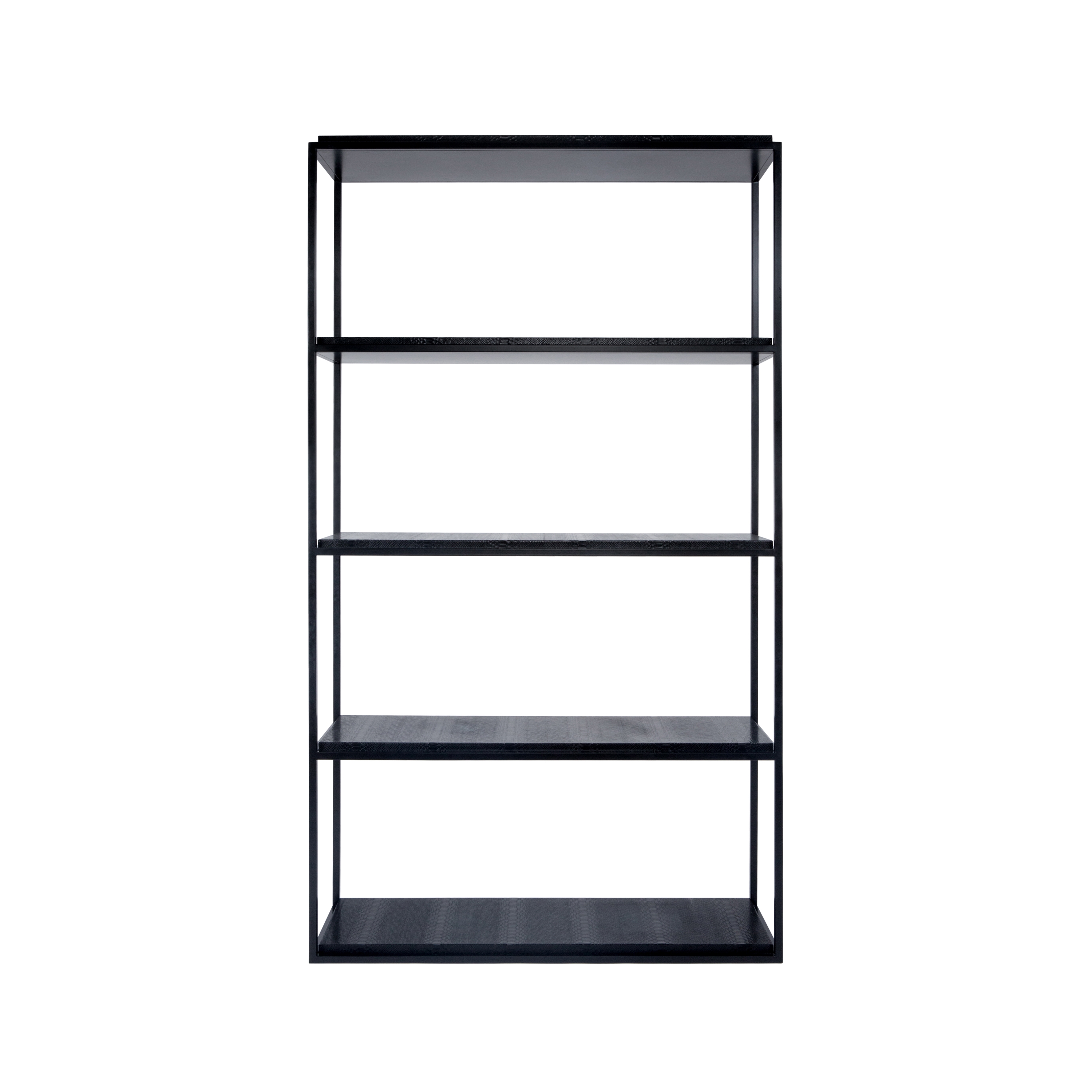 Display product Black Is Black | Al Fresco Bookself from manufacturer CRISTINA JORGE DE CARVALHO COLLECTIONS