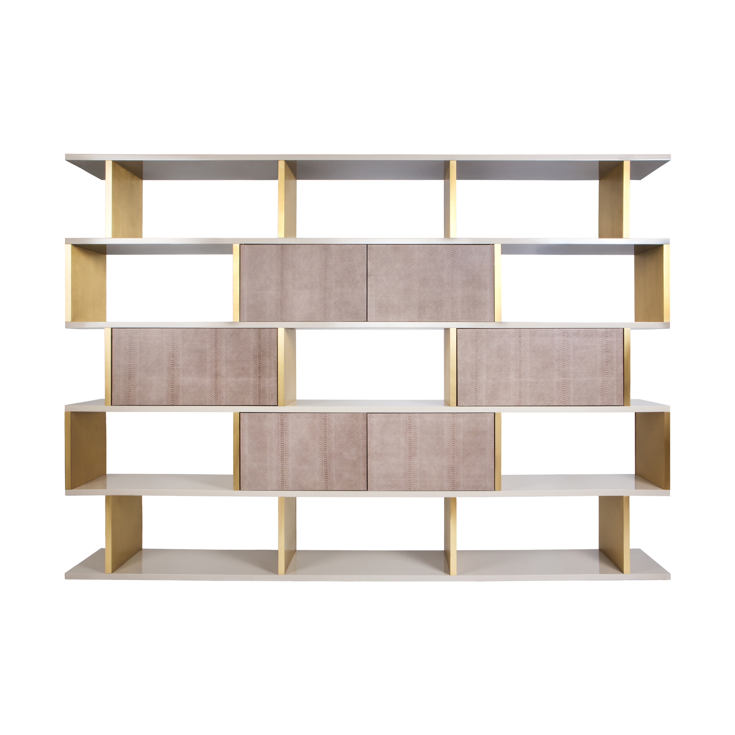 Display product In The Mood For Leather | In & Out Bookshelf from manufacturer CRISTINA JORGE DE CARVALHO COLLECTIONS