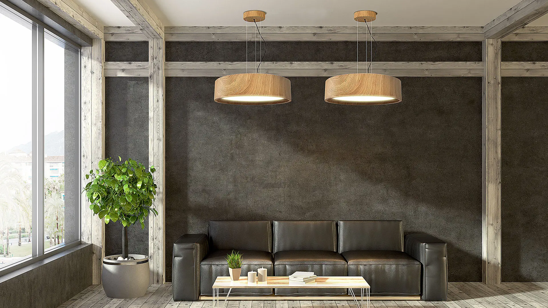 Valaisin Grönlund - Oak 50 Lampada a sospensione