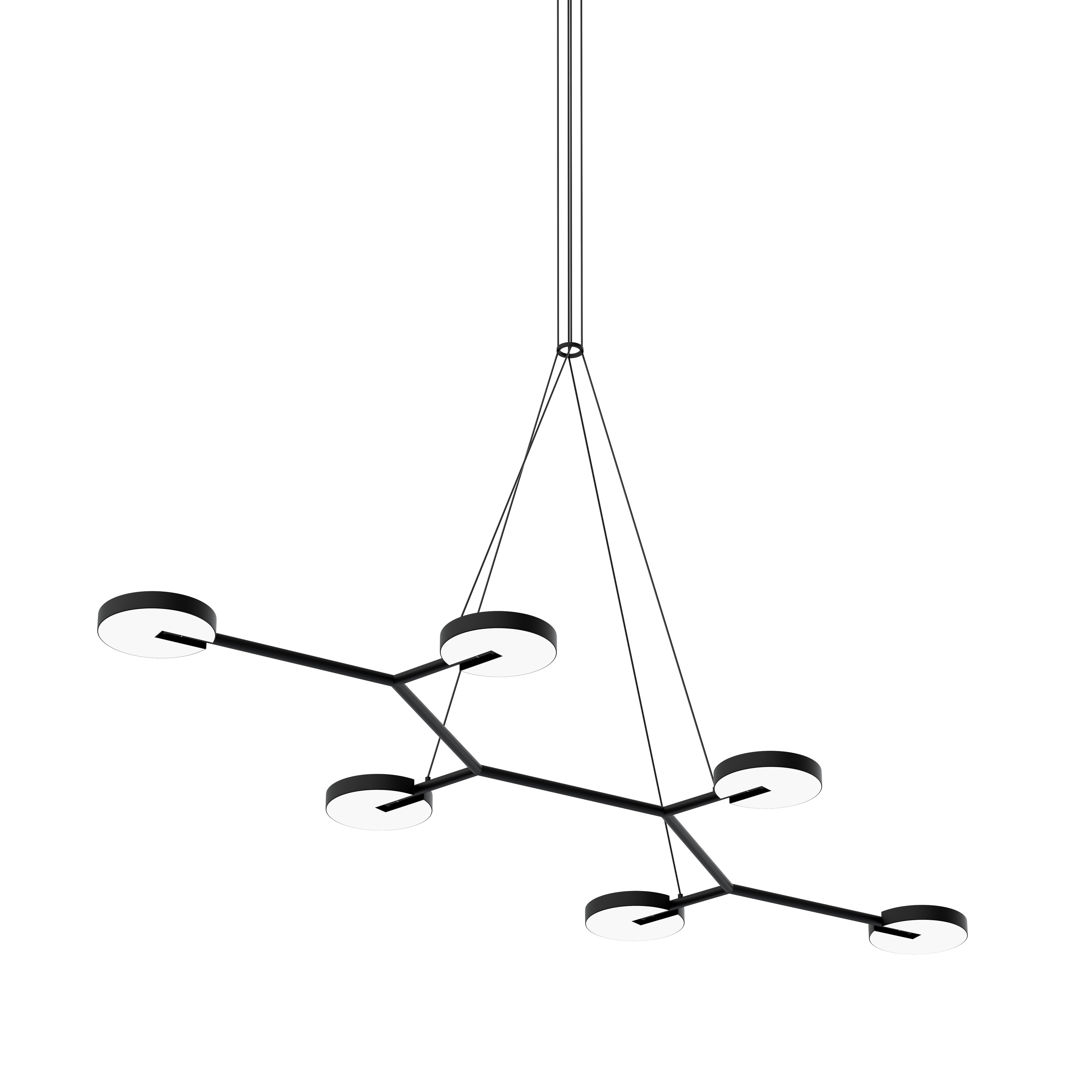 Arm 6 Pendant Light, black