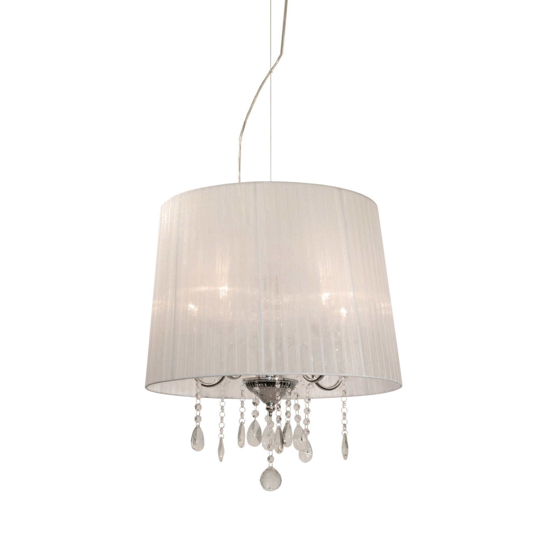 Display product Crystal Big Pendant Light, white from manufacturer Valaisin Grönlund