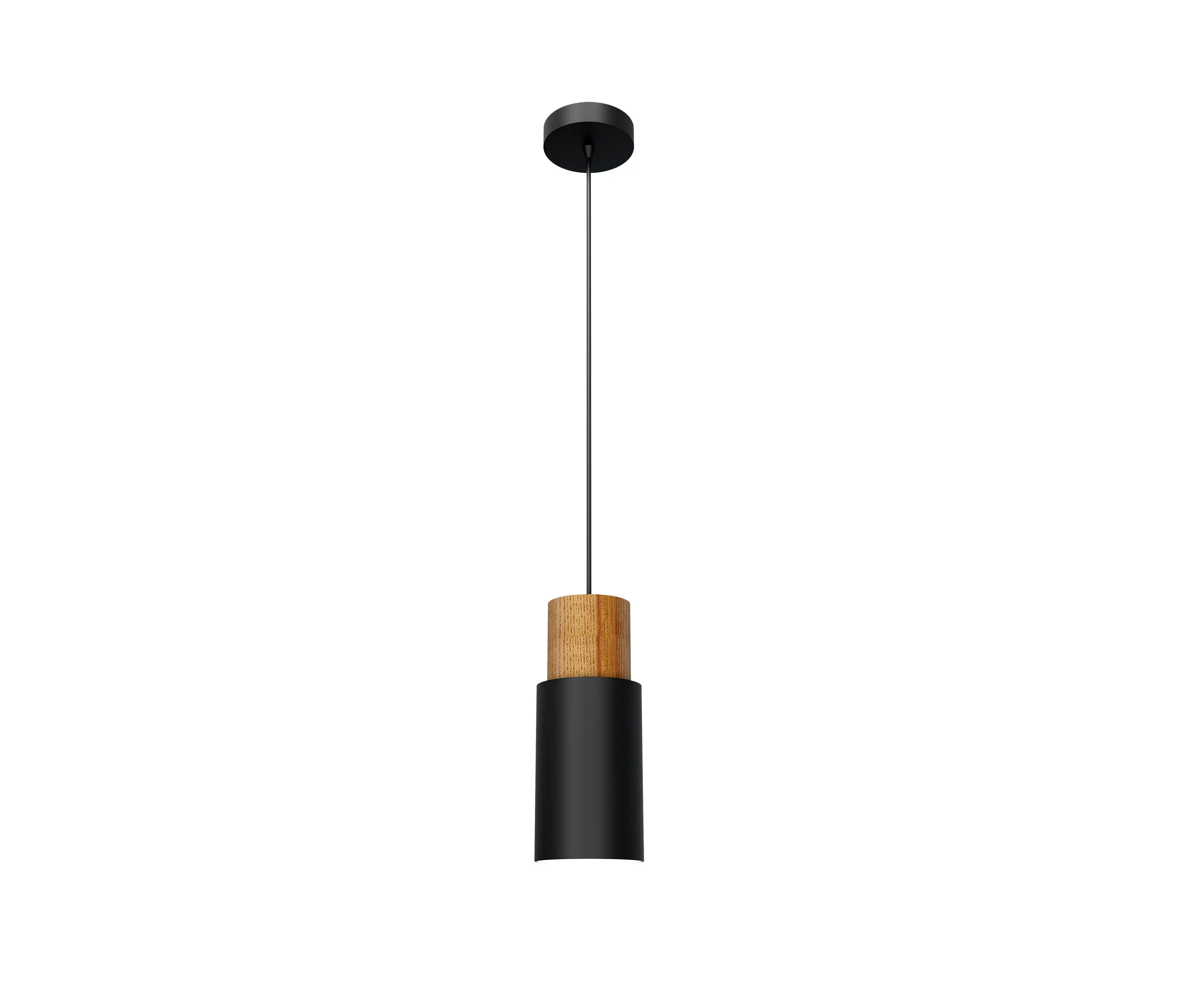 Valaisin Grönlund - Log 10 Lampada a sospensione, nero