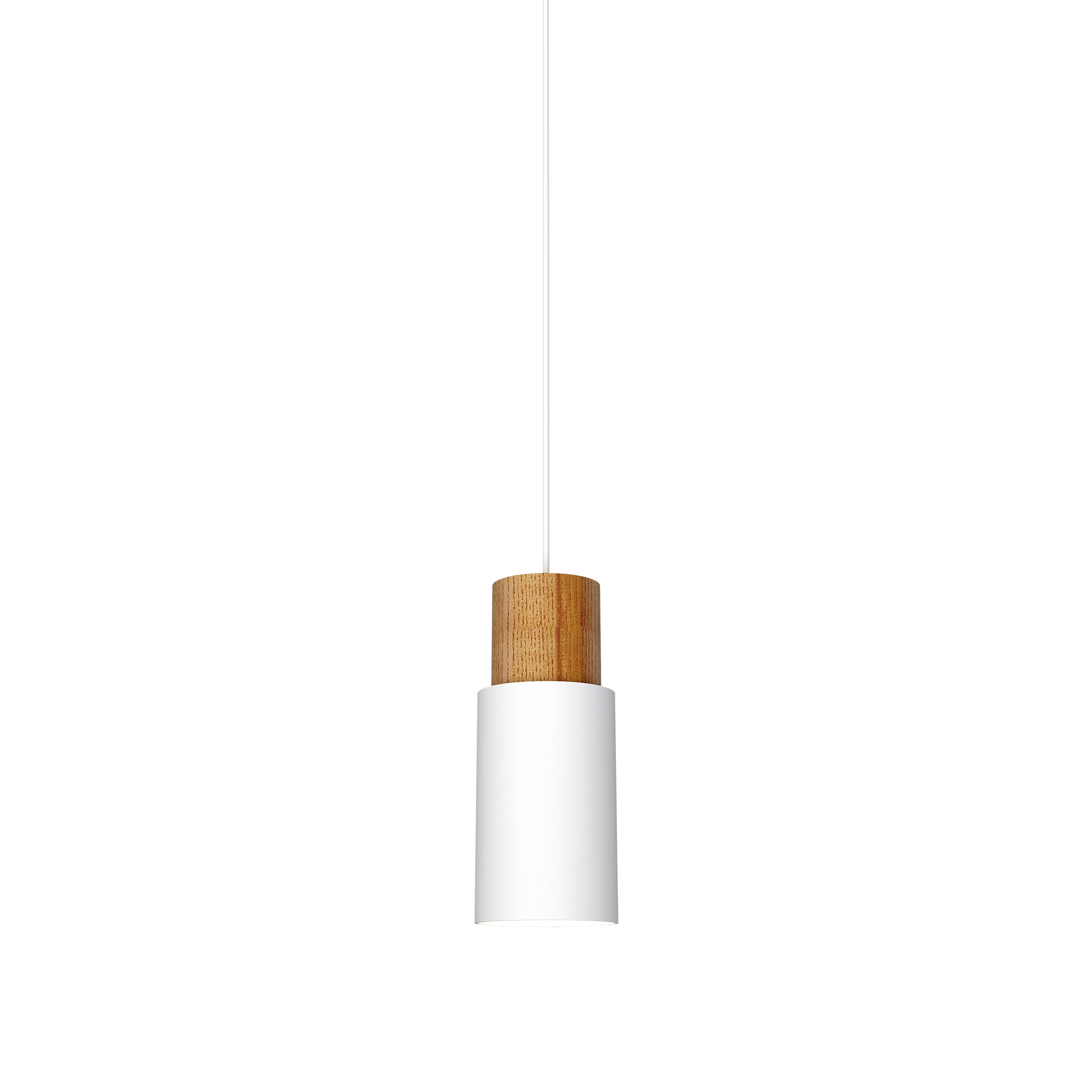 Log 10 Pendant Light, white