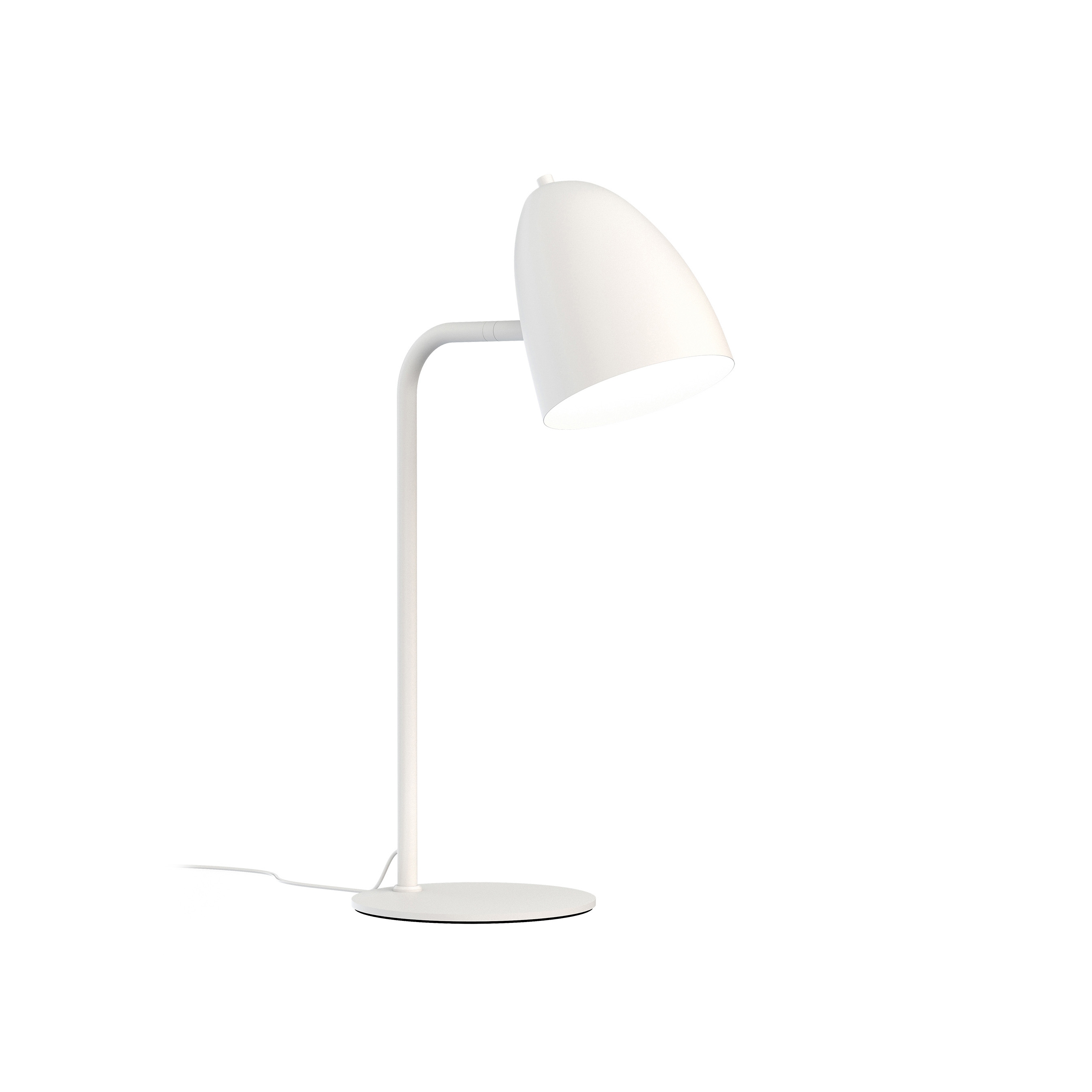 Plaza Table Lamp, white