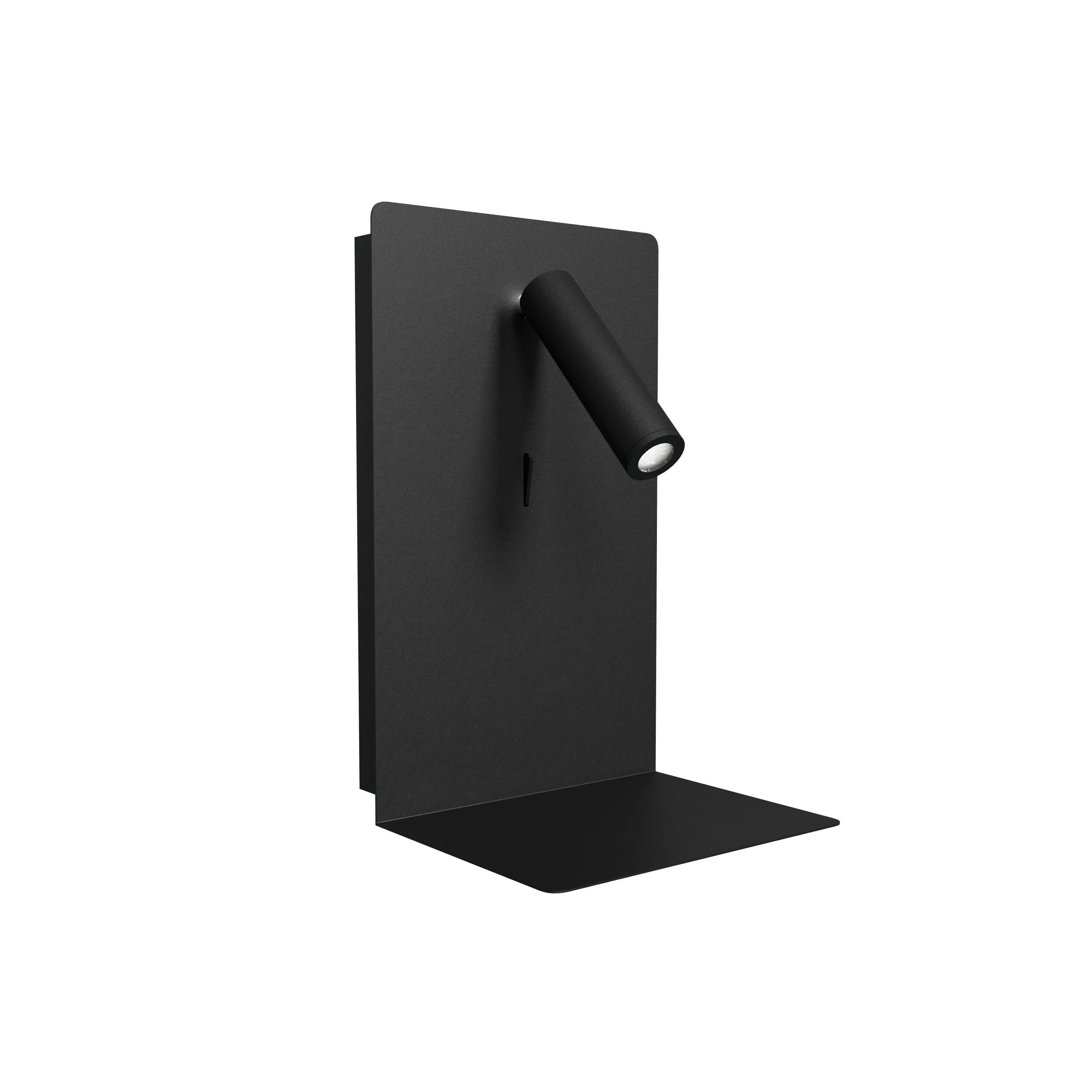 Display product Shelf Spot USB Wall Light, black from manufacturer Valaisin Grönlund
