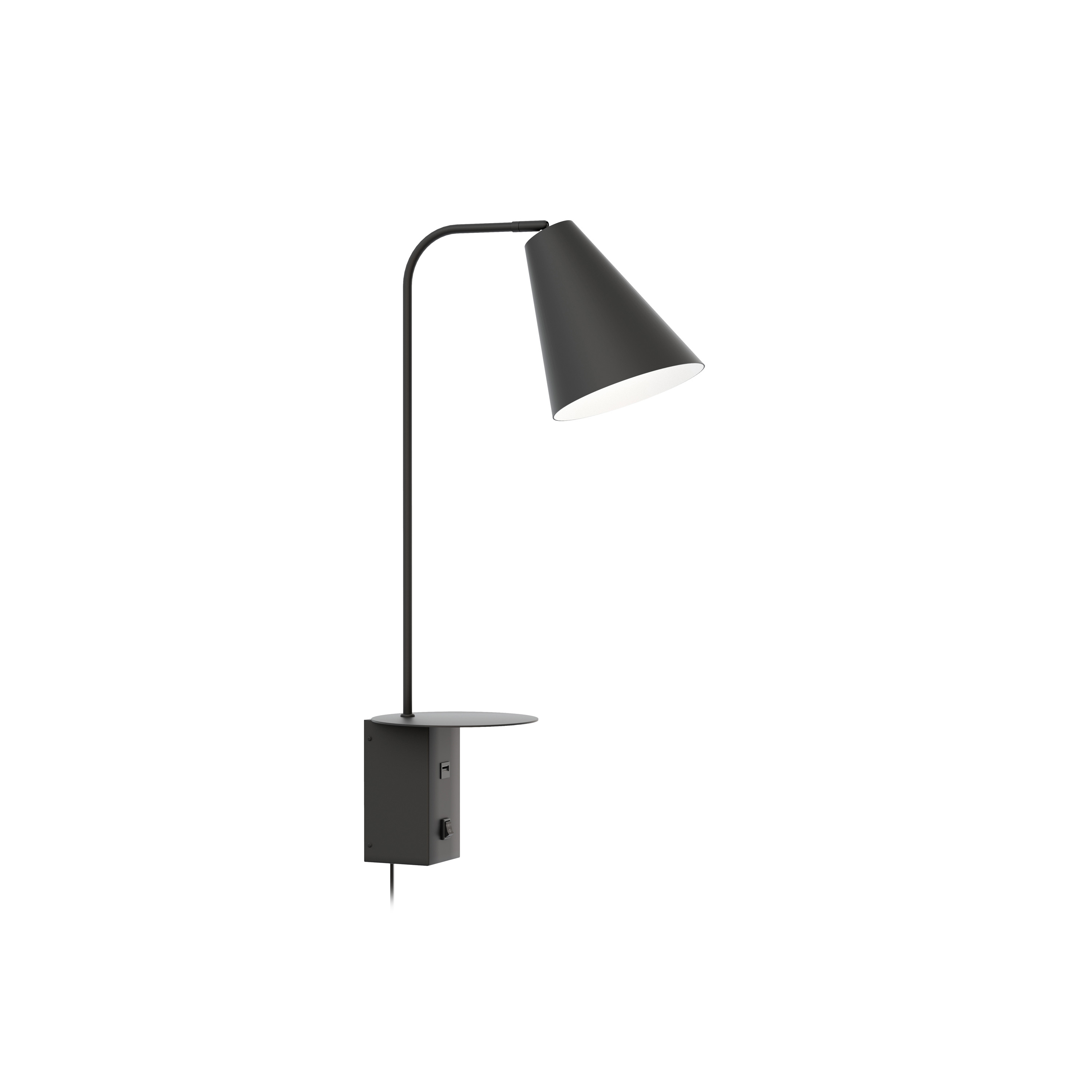 Display product Vigo USB Wall Light, black from manufacturer Valaisin Grönlund