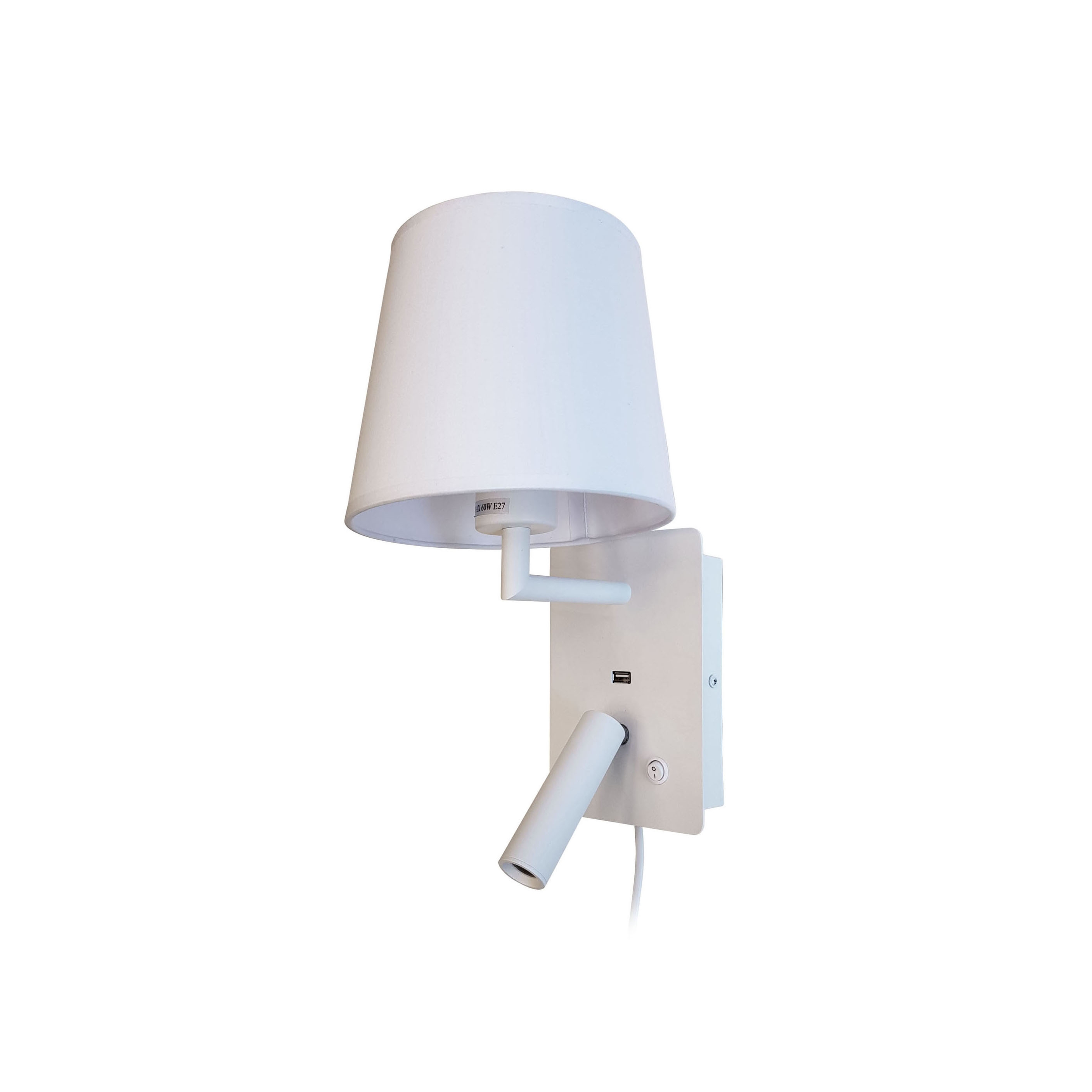 Mostrar el producto Denver USB Wall Light, white del fabricante Valaisin Grönlund