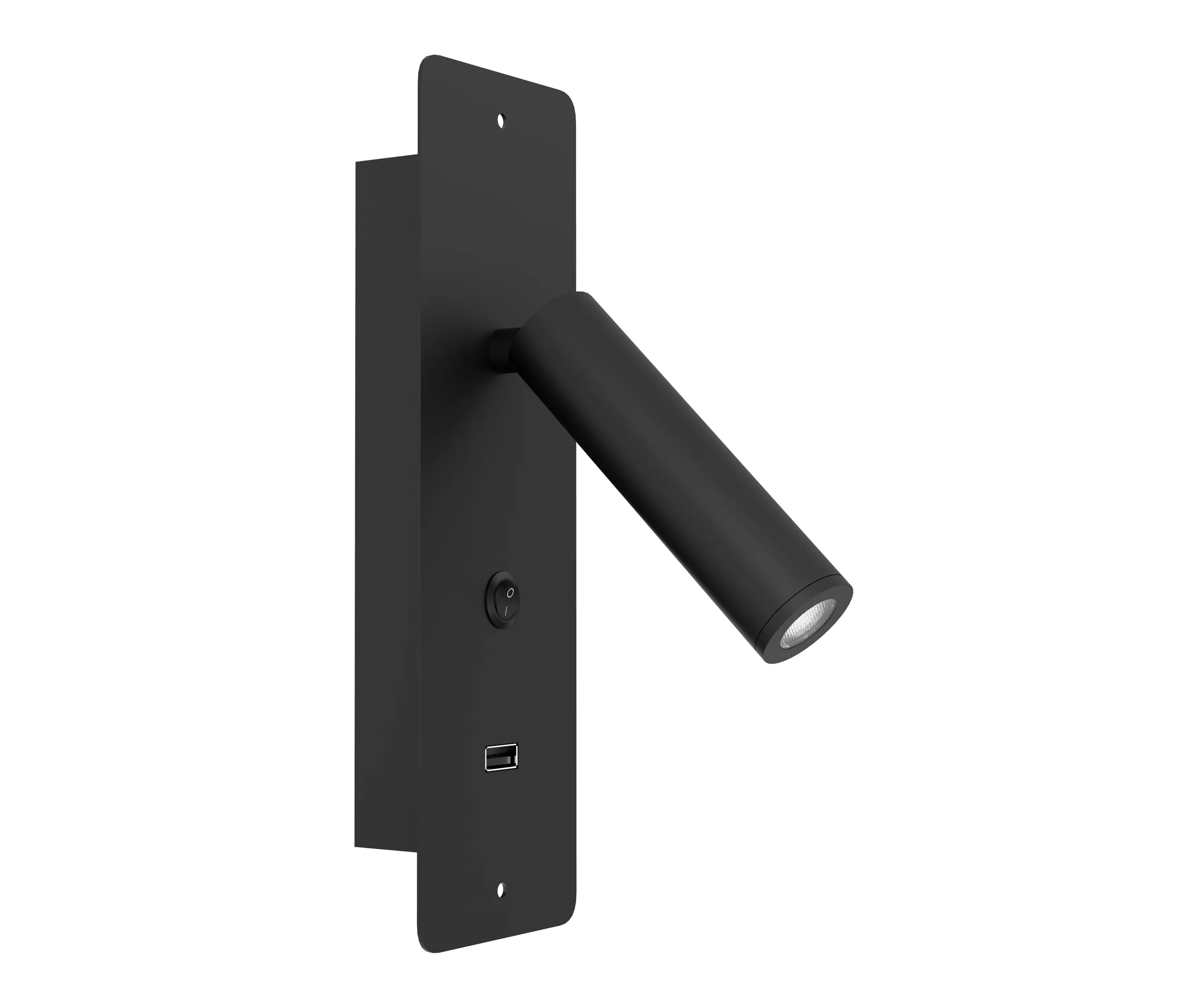 Valaisin Grönlund - Gent USB Recessed Wall Light, black