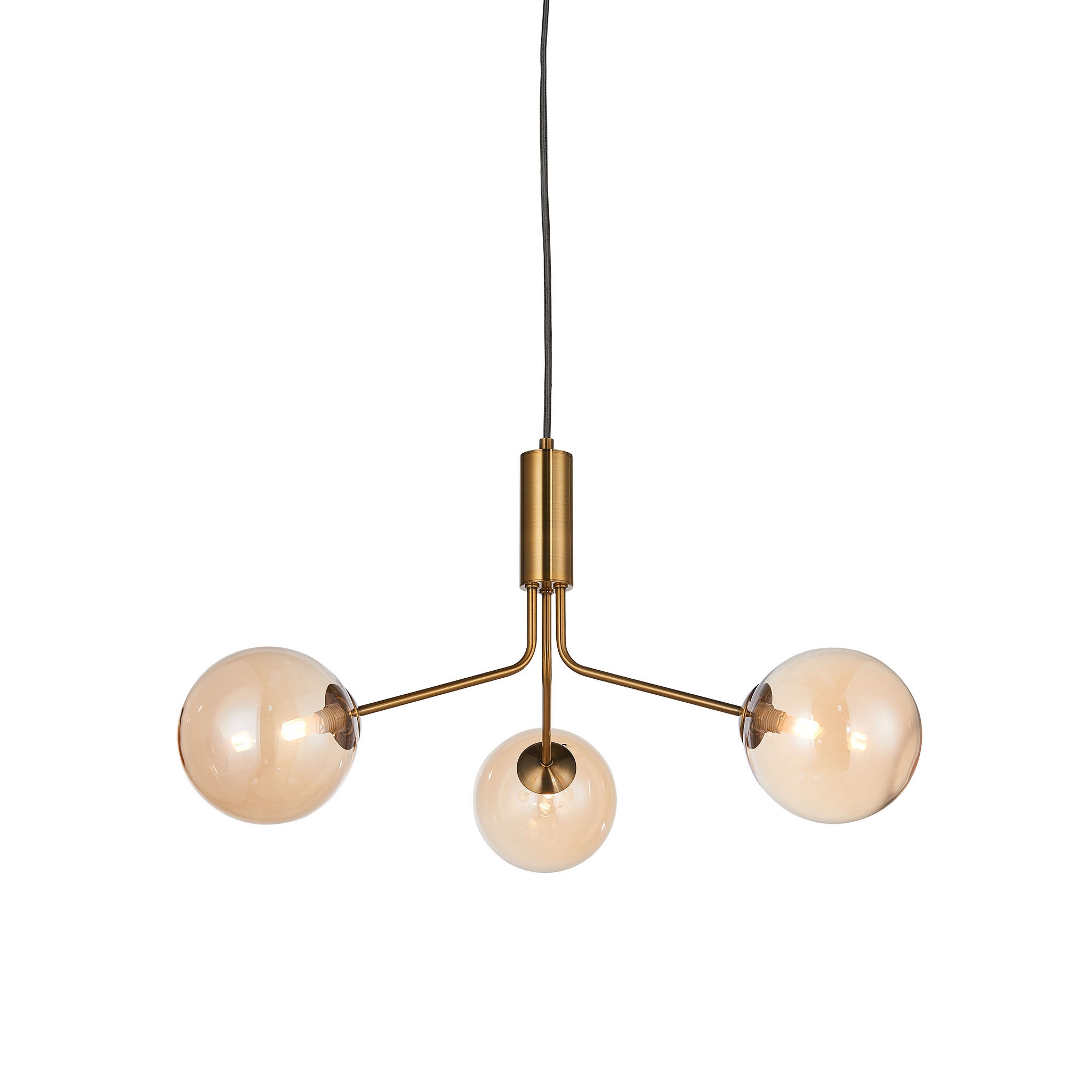 Mostra il prodotto Glasgow 3 Lampada a sospensione, ottone del produttore Valaisin Grönlund