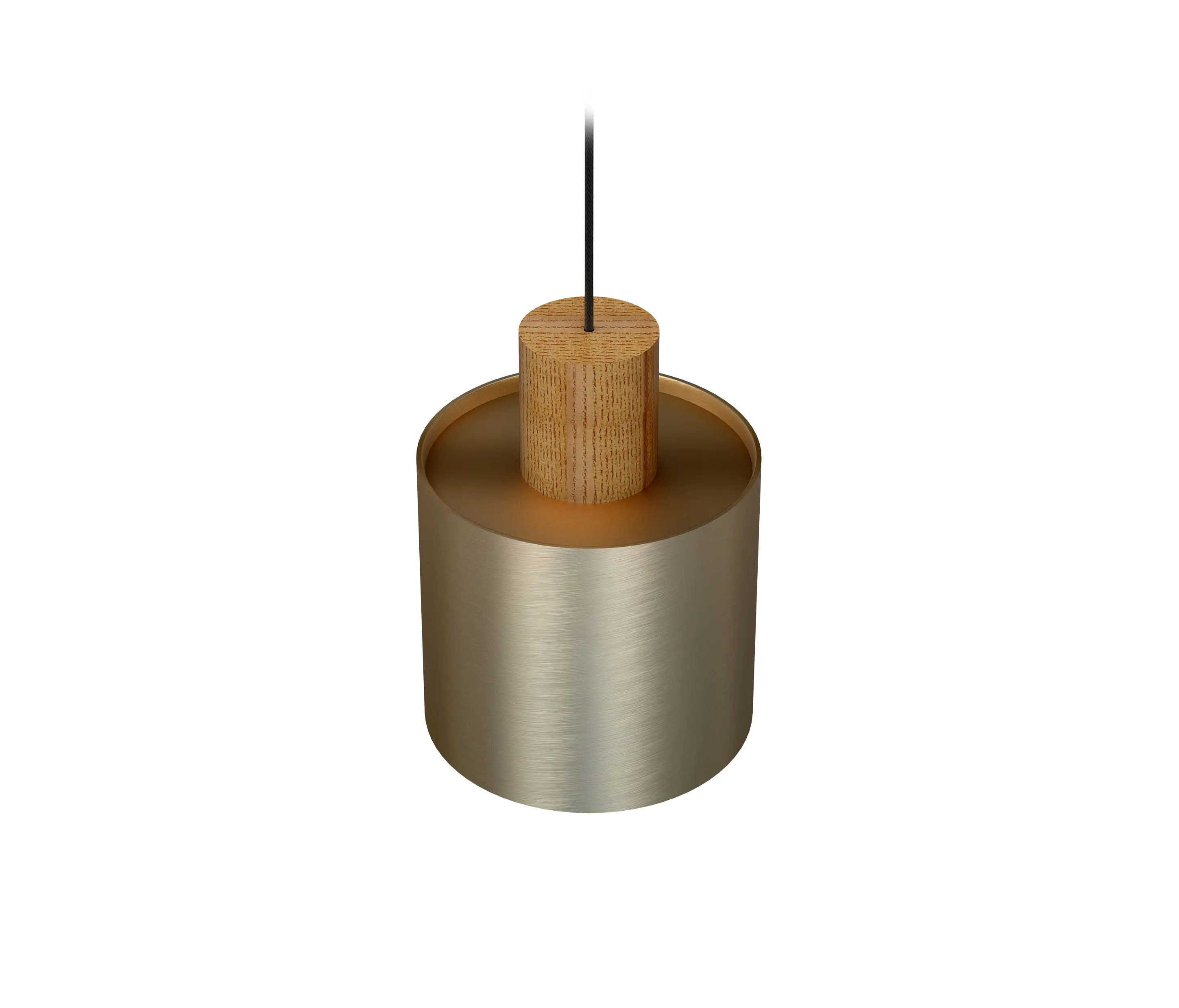 Valaisin Grönlund - Log 20 Lampada a sospensione, brushed ottone