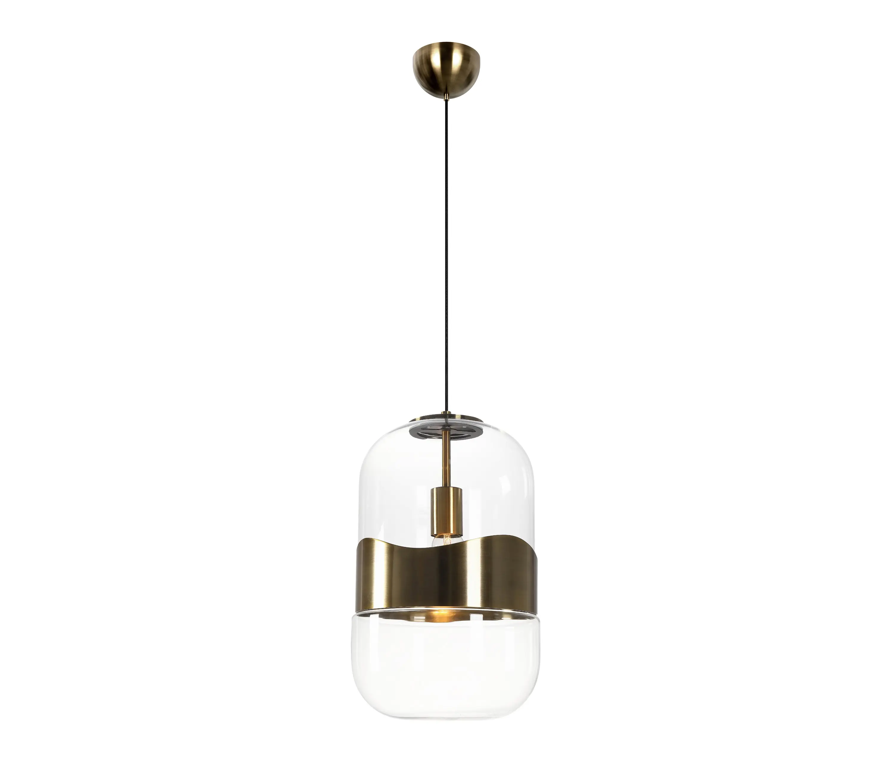 Valaisin Grönlund - Blind Pendant Light, brass