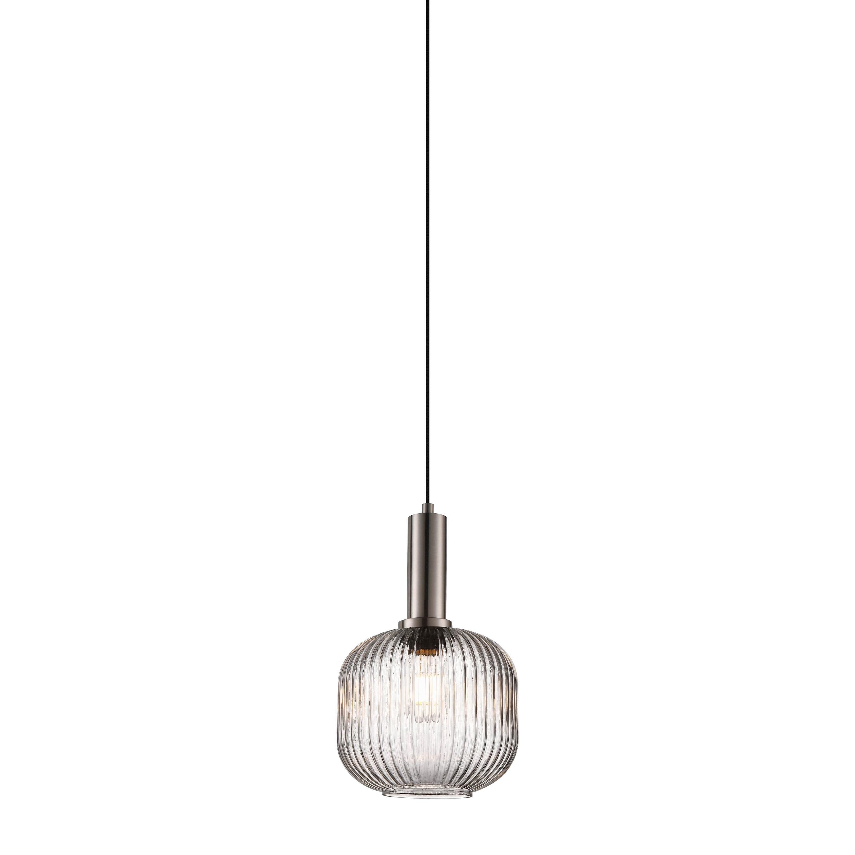 Lantern Pendant Light, clear glass