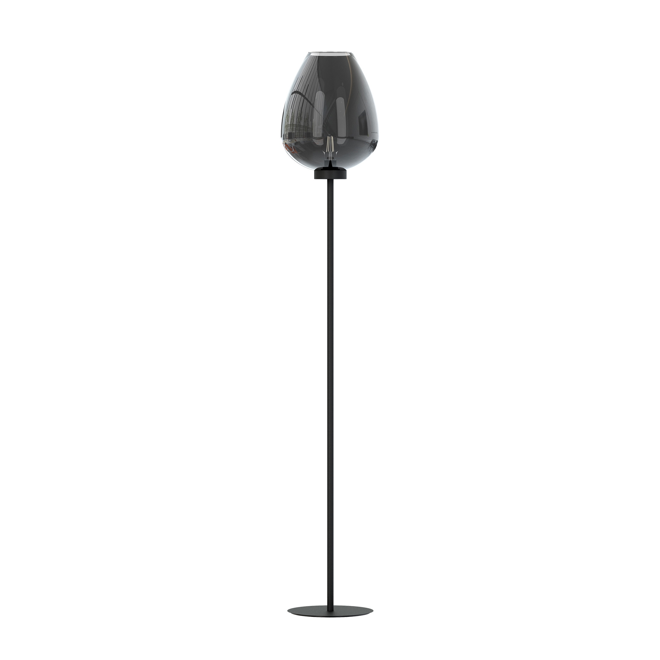 Torch Floor Lamp, black
