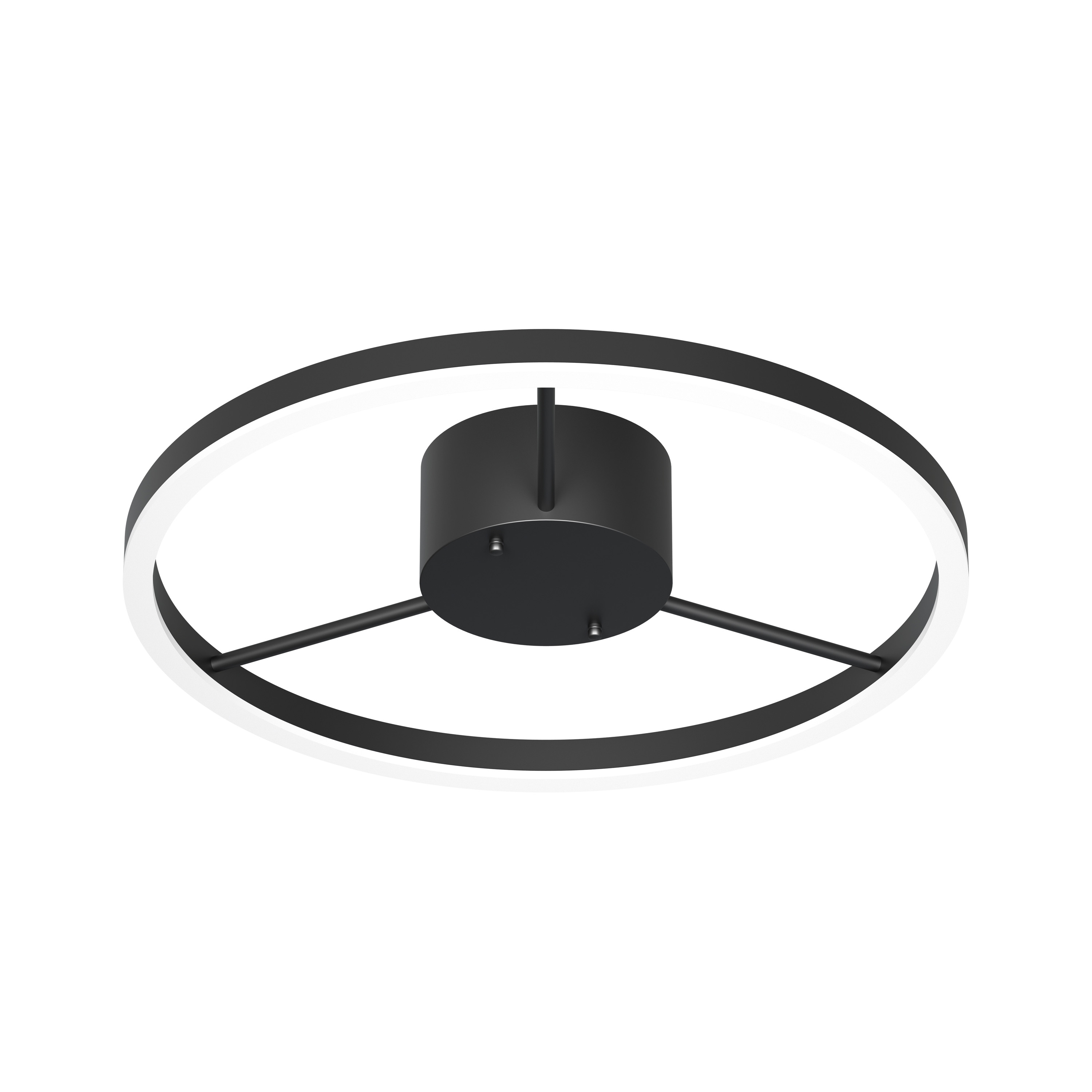 Wheels 60 Ceiling Light, black