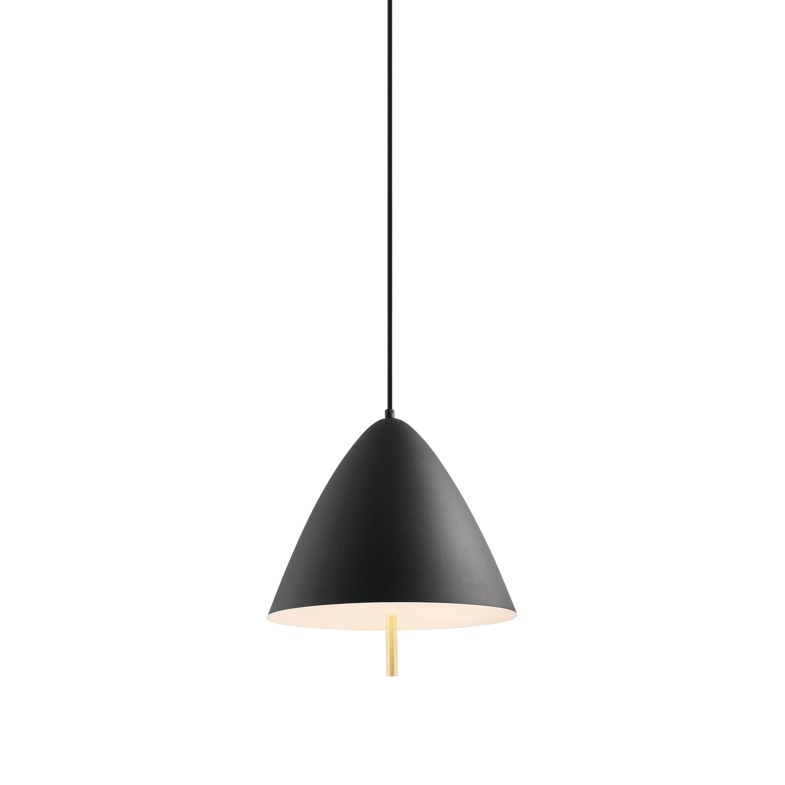 Acorn Pendant Light, black