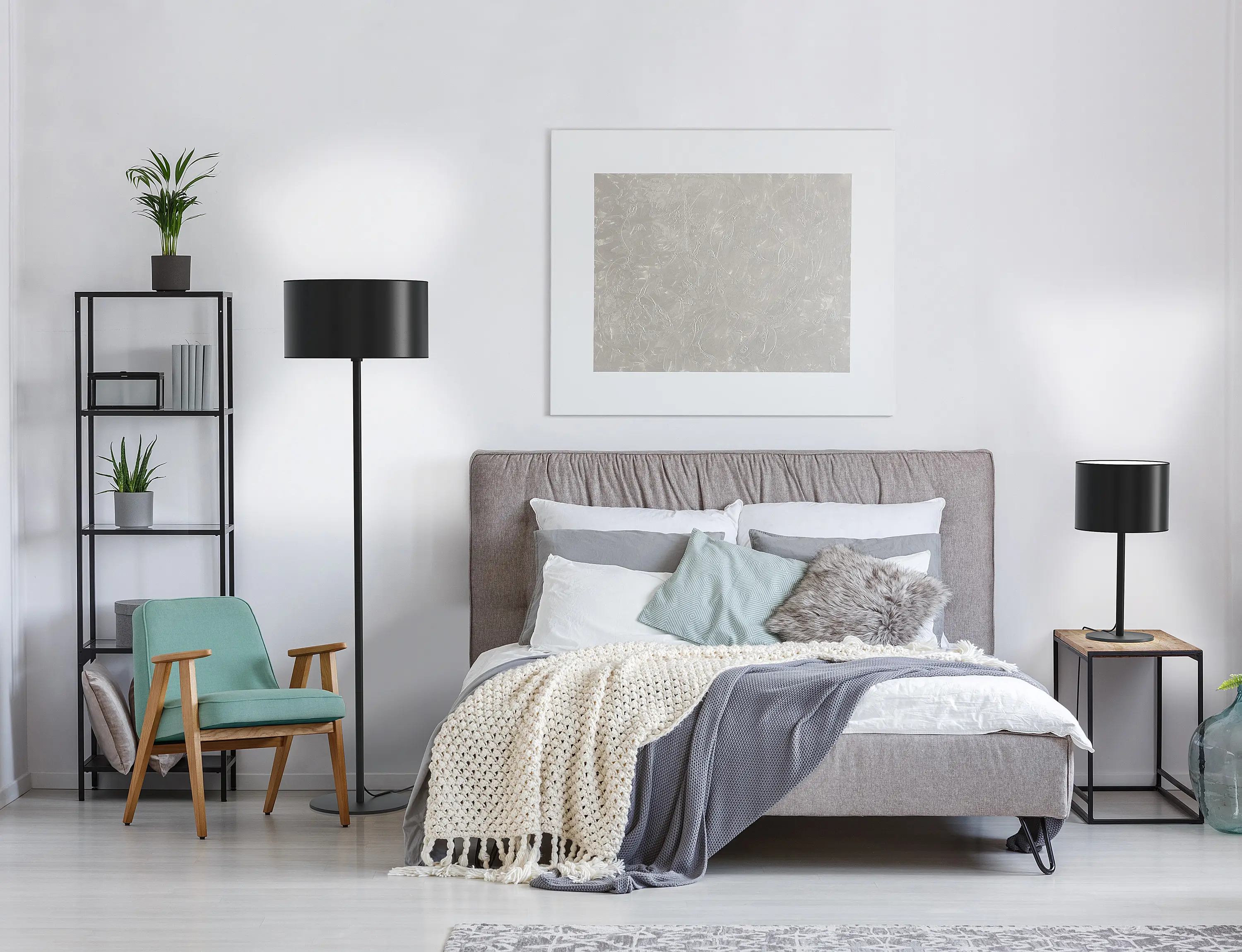 Valaisin Grönlund - Austin Lámpara de mesa, negro