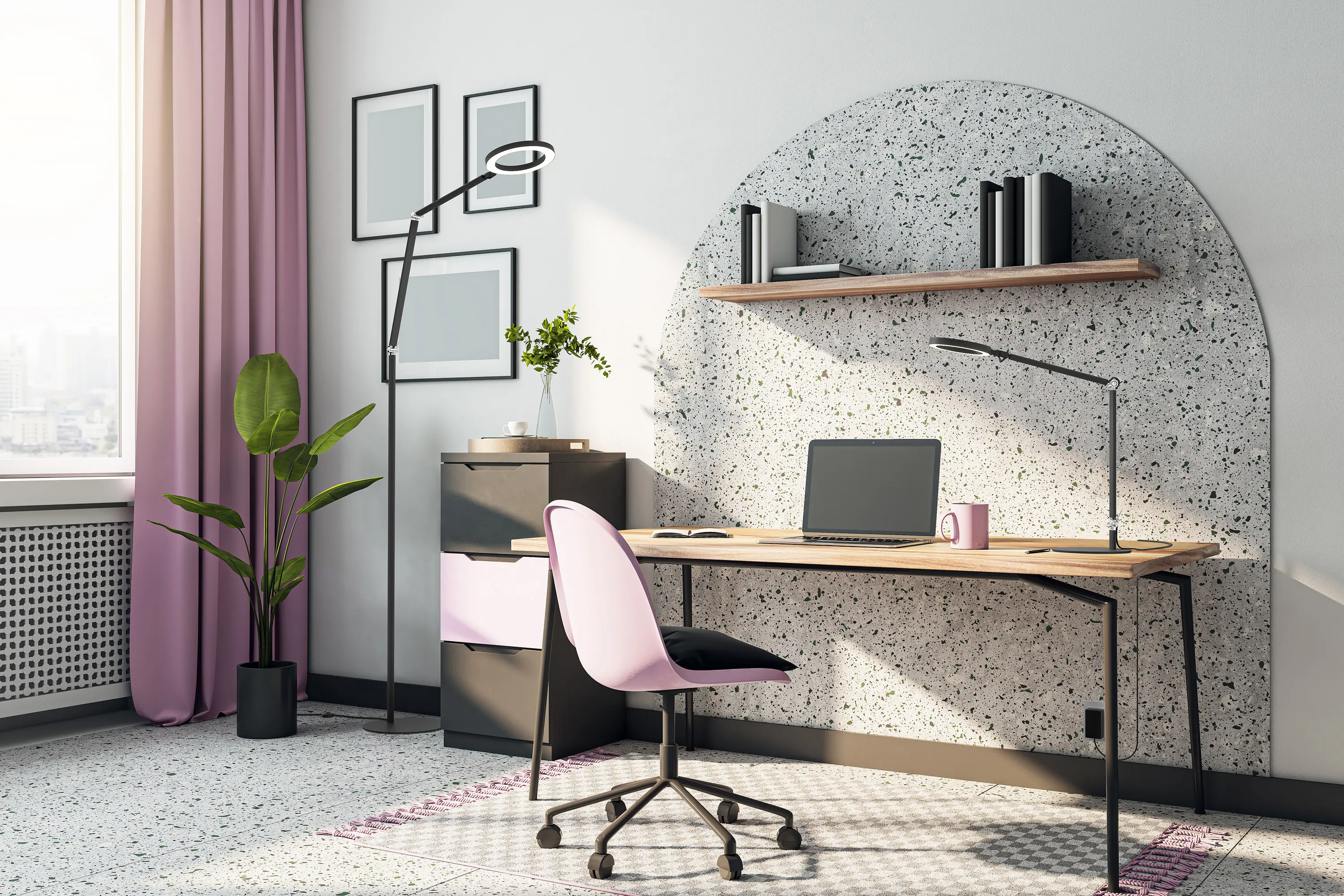 Valaisin Grönlund - Halo Floor Lamp