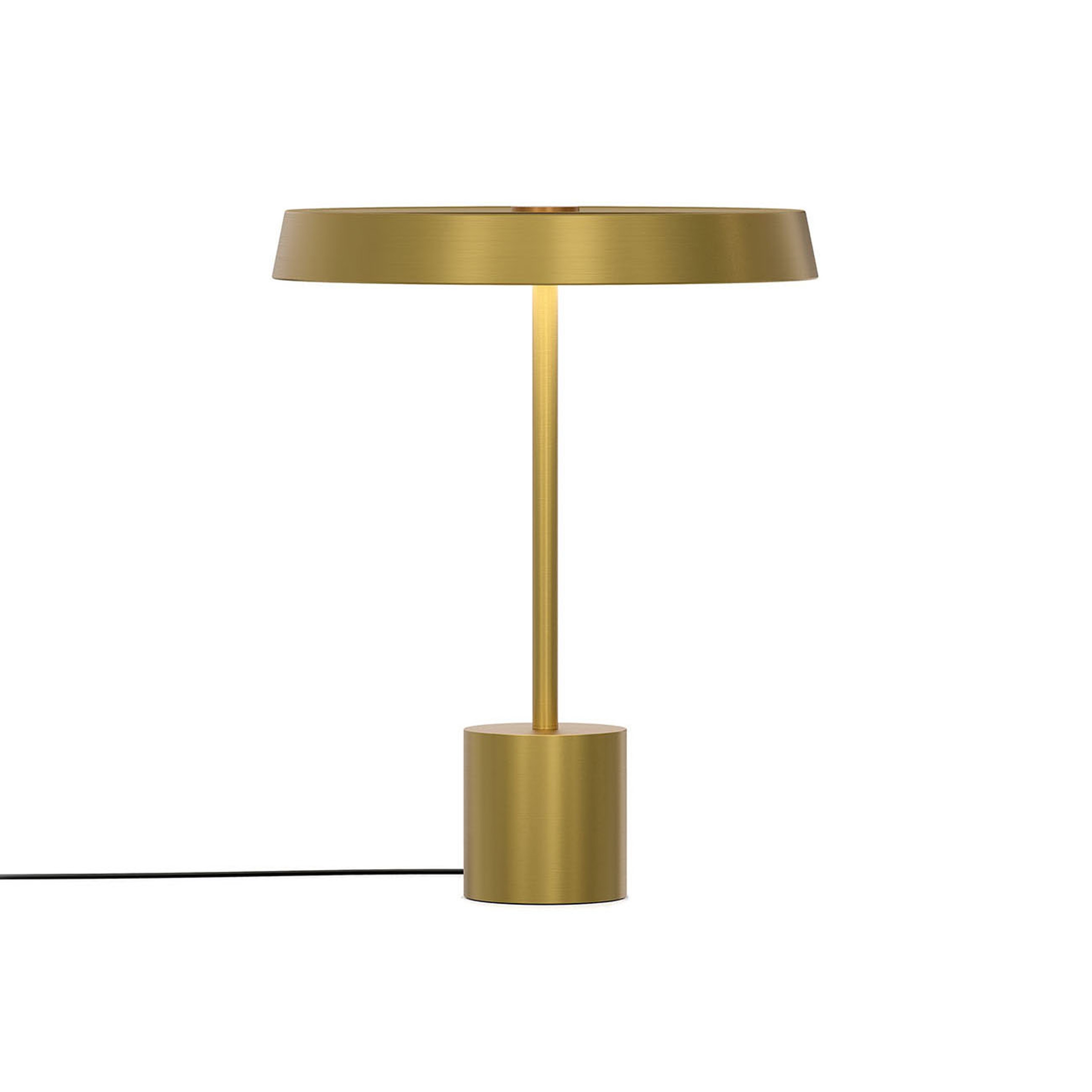 Lampada da tavolo Kimber, Ottone