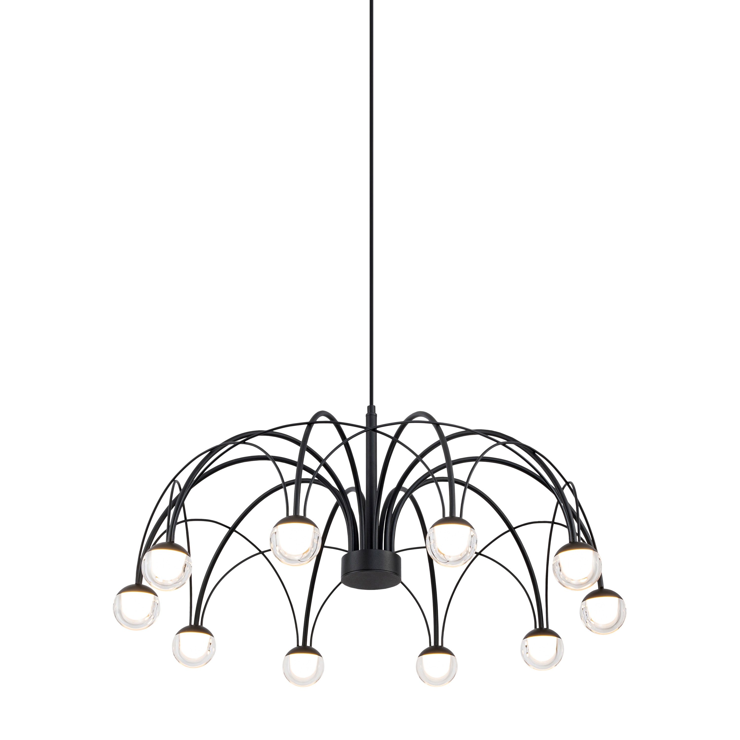 Parasol Pendant Light, black