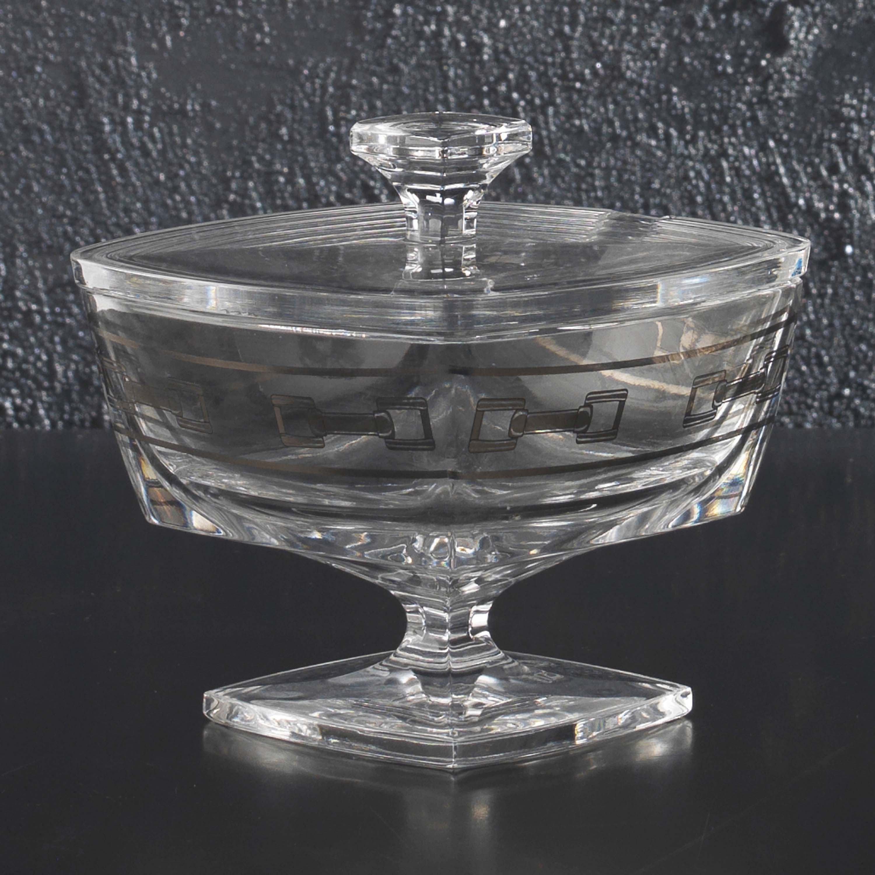 Afficher le produit FORMITALIA Glamour | Square Bowl with Lid Crystal du fabricant Formitalia