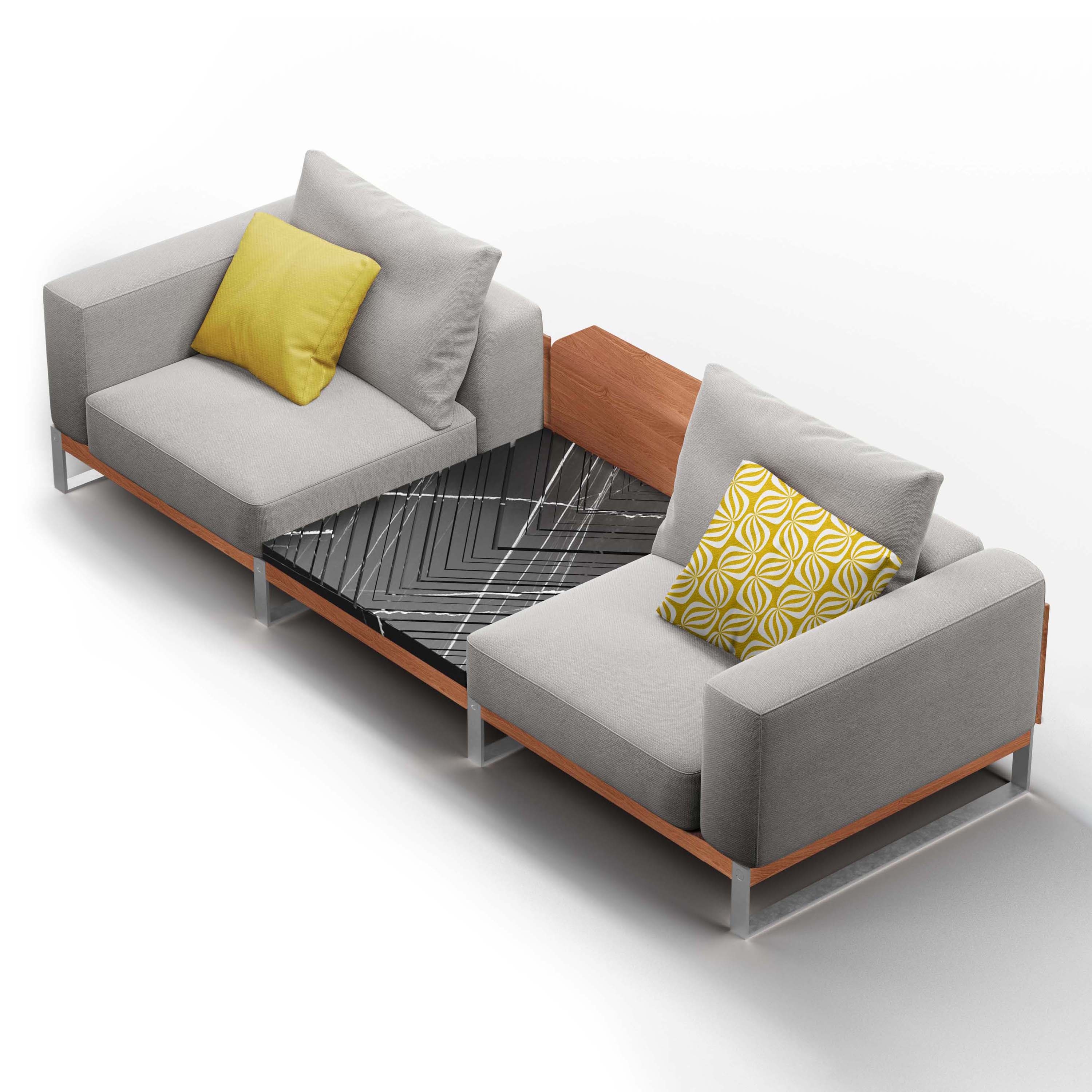 FORMITALIA Glamour | Awaroa/T Sofa