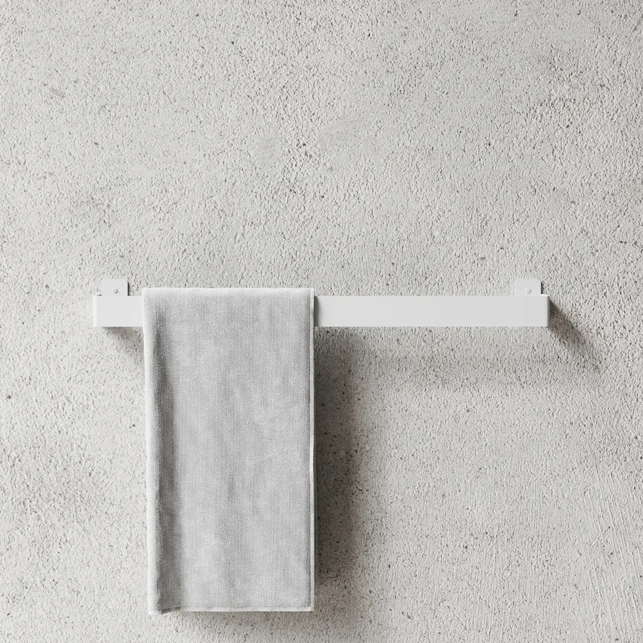 NICHBA - Handtuch Halter - Weiß
