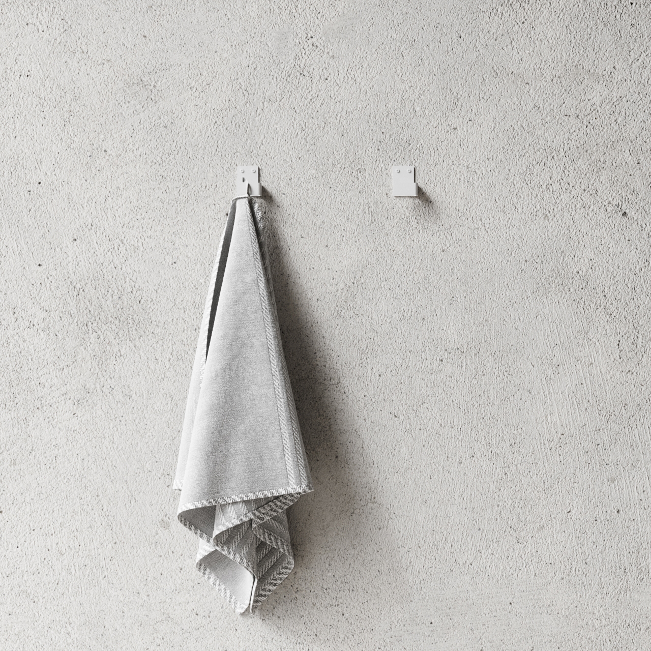 Bath Hook 2-Pack - White