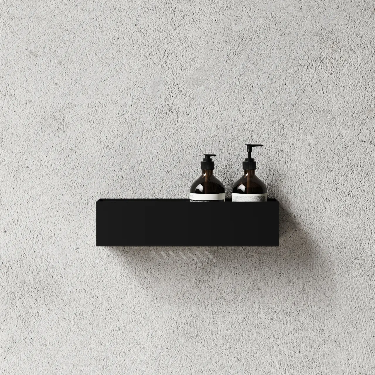 NICHBA - Bath Shelf 40cm - Black