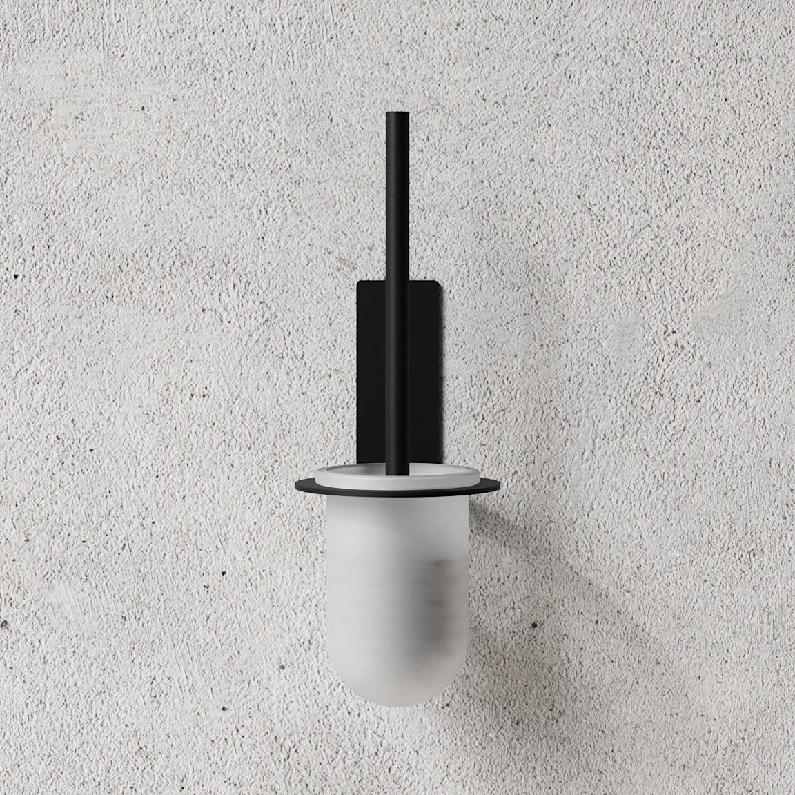 Display product Toilet Brush - Black from manufacturer NICHBA