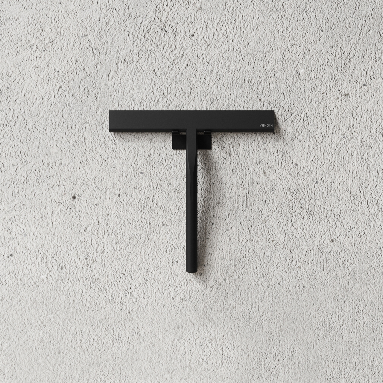 Display product Shower Wiper - Black from manufacturer NICHBA