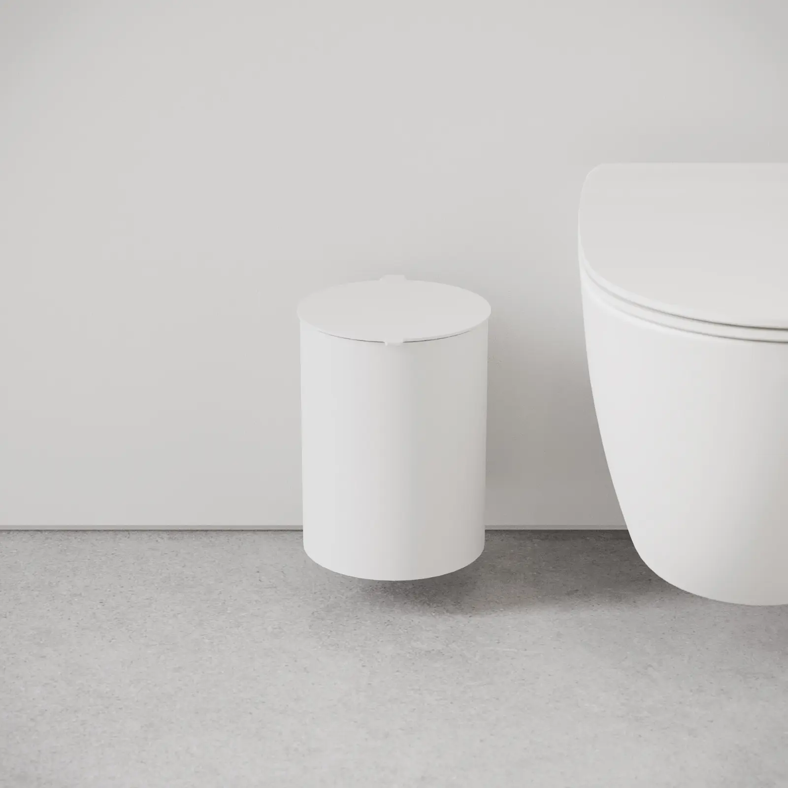 NICHBA - Toilet Bin White