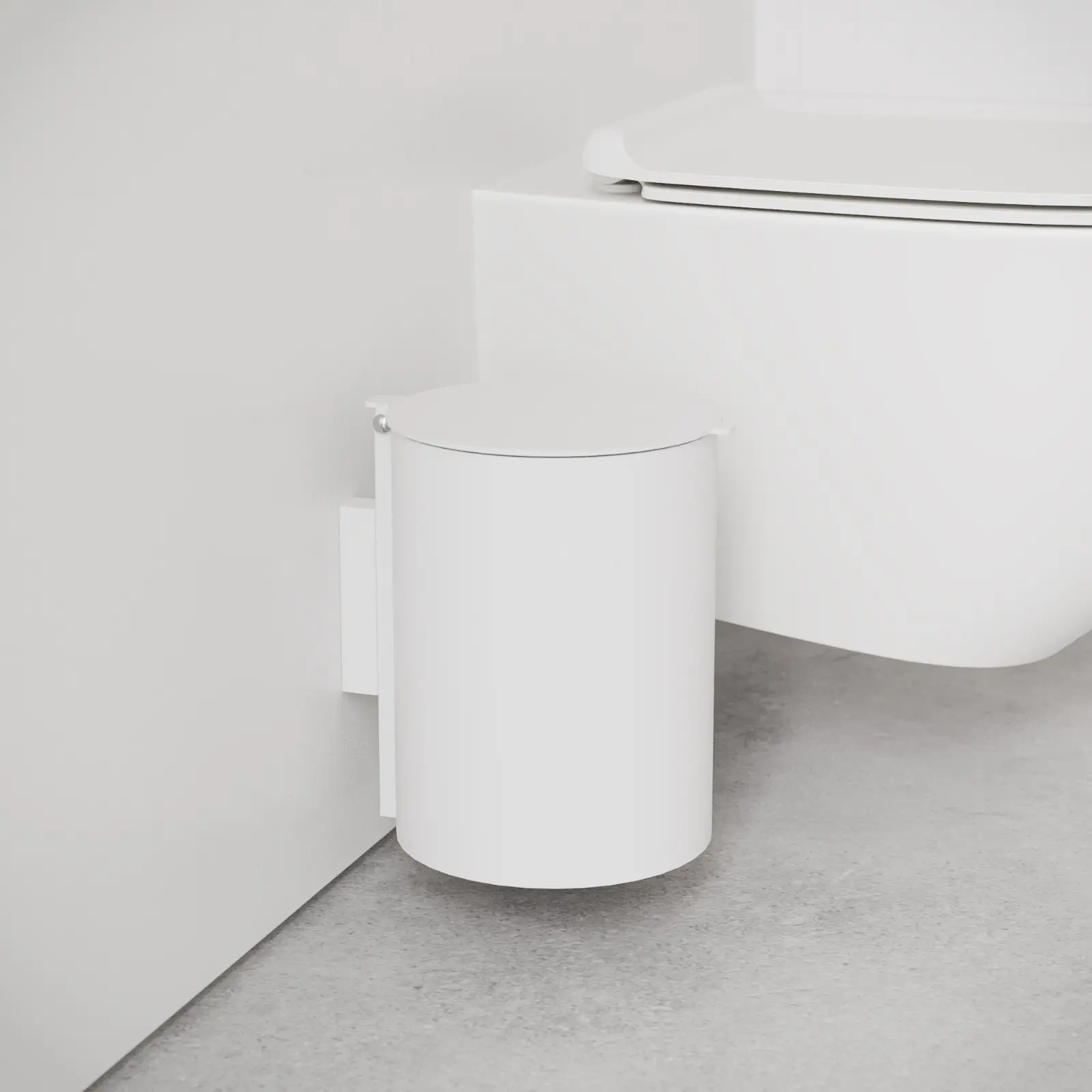 NICHBA - Toilet Bin White