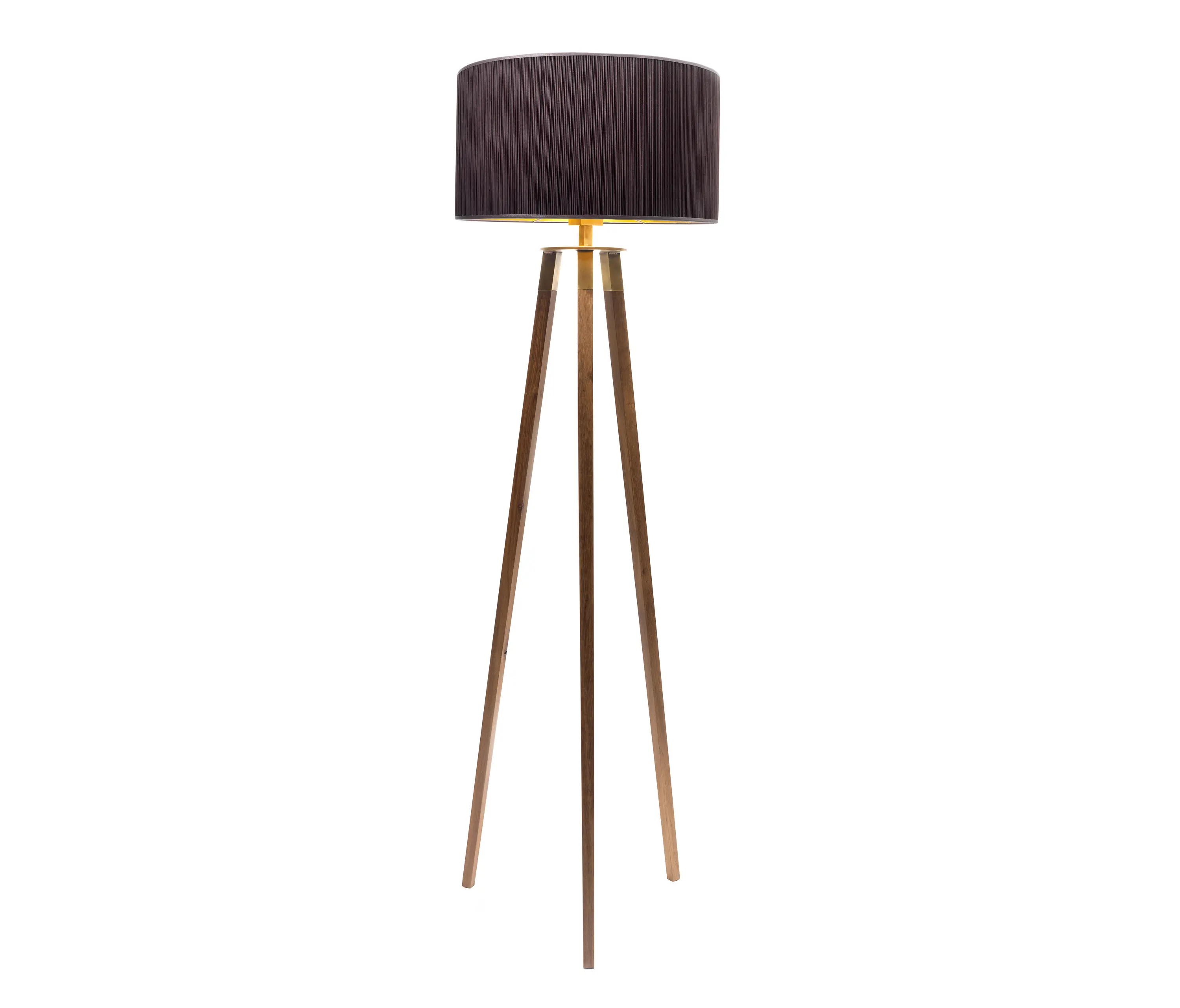 Strolz - Tres floor lamp walnut