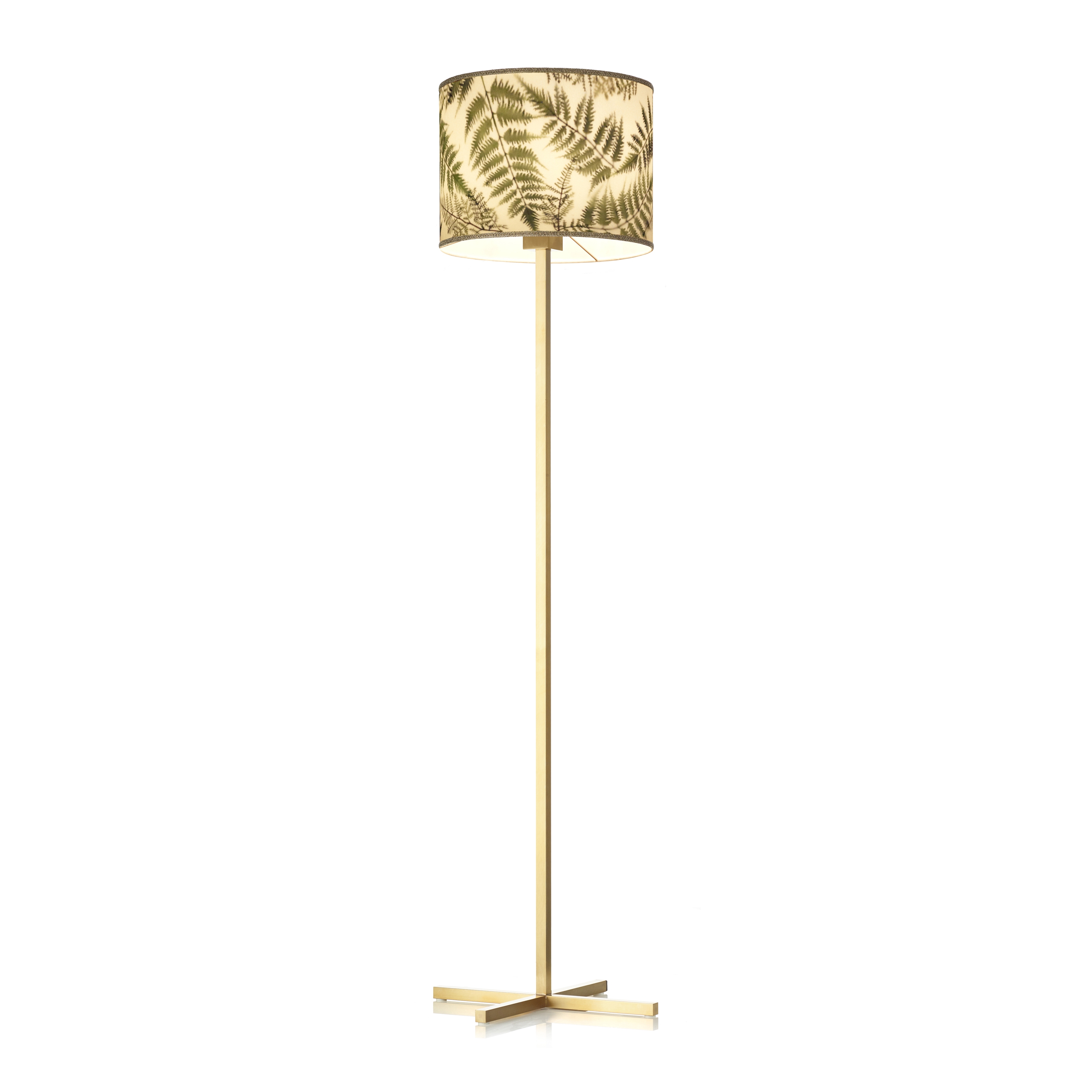 Mostrar el producto Botanica BI floor lamp brass del fabricante Strolz