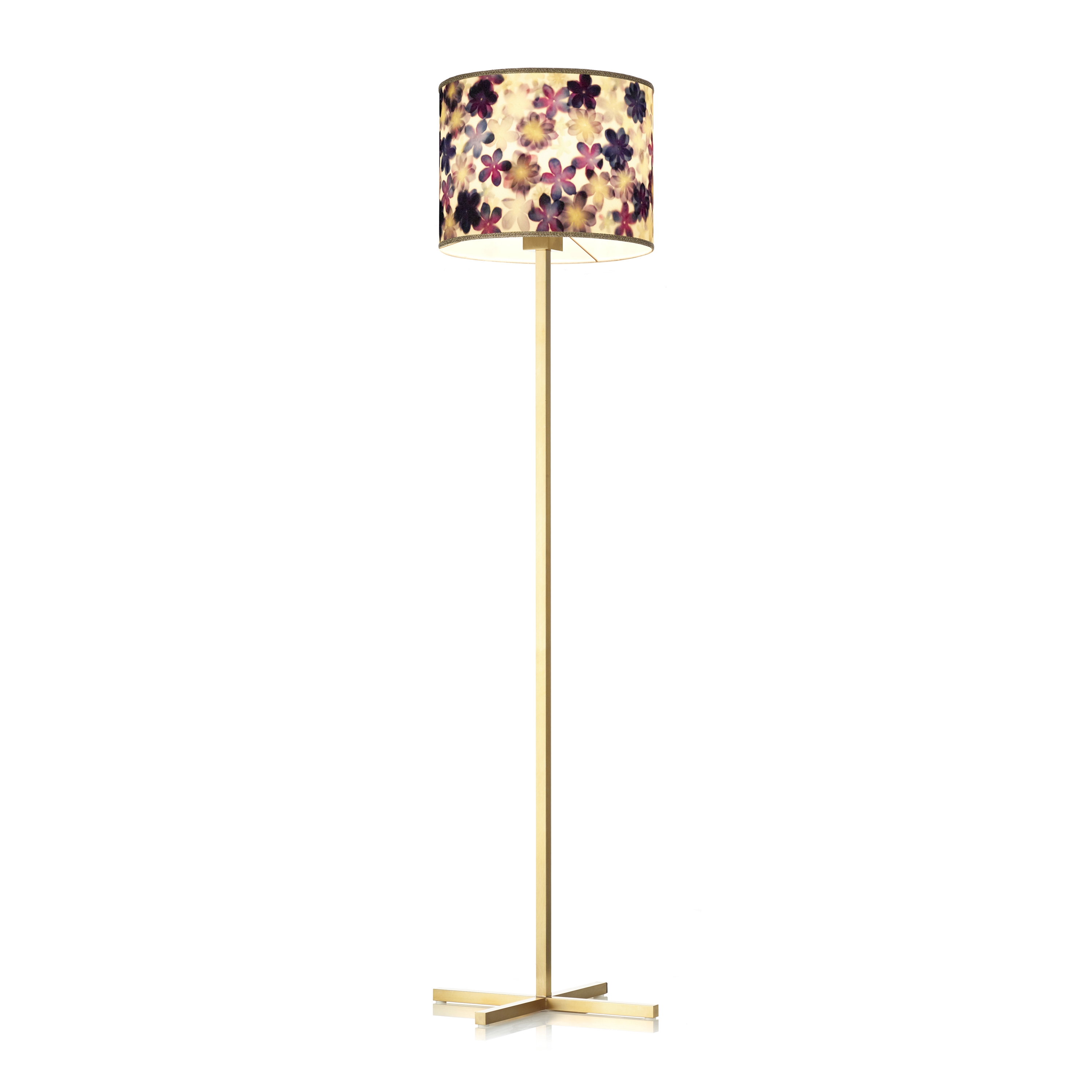 Botanica BI floor lamp brass