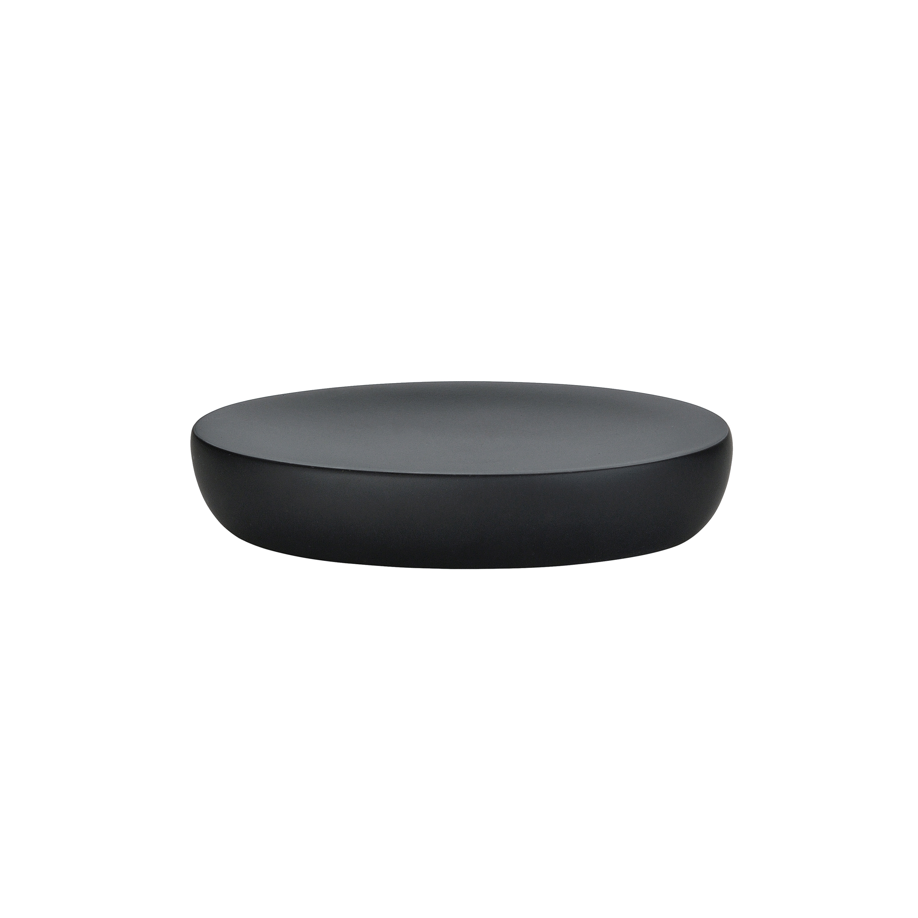 Display product Bathroom Sets | Matt Bl. Poly. Soap Dish 13,5X9X2,5 from manufacturer Andrea House