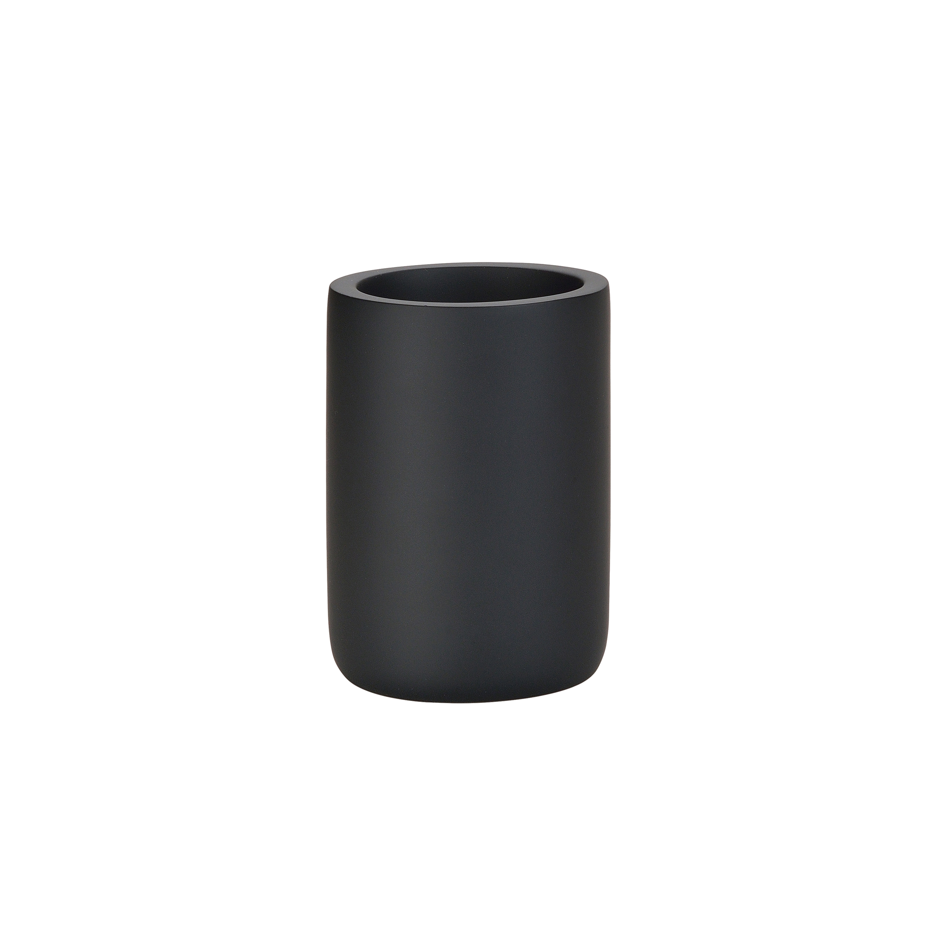 Display product Bathroom Sets | Matt Bl. Poly. Toothb. H. Ø7X10 from manufacturer Andrea House